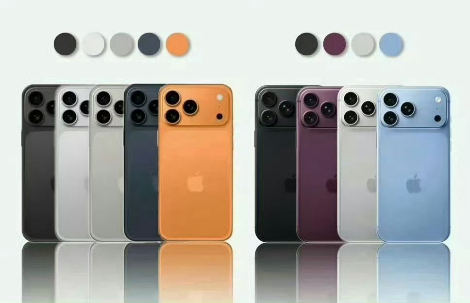 iPhone18ProMax配色这个樱桃红实在踩雷，还是蓝色耐看百搭。