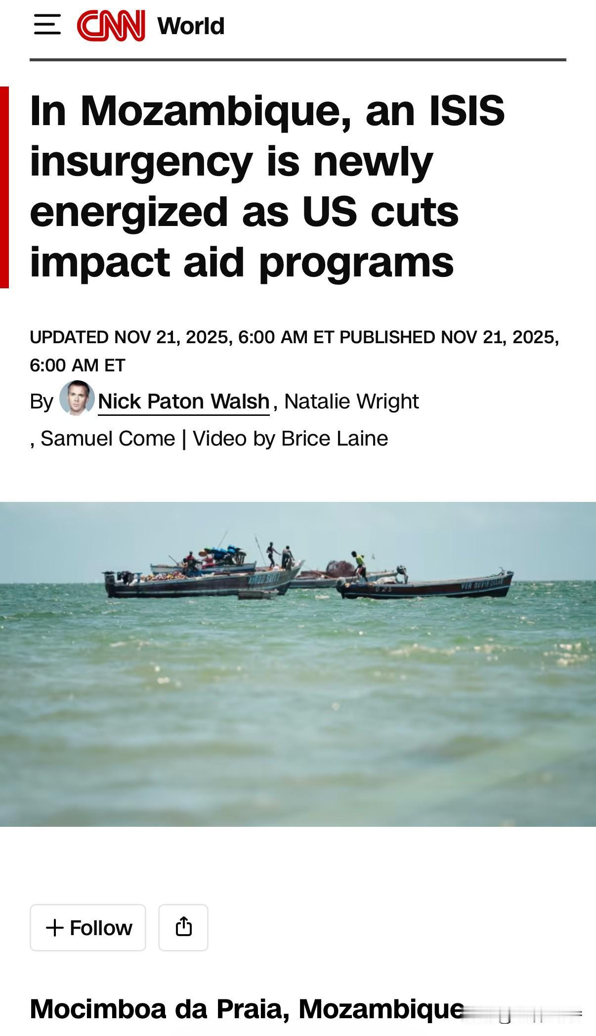 近期看到一些关于ISIS（简IS）在非洲频繁活动，屠杀其他族群的新闻，IS找到了