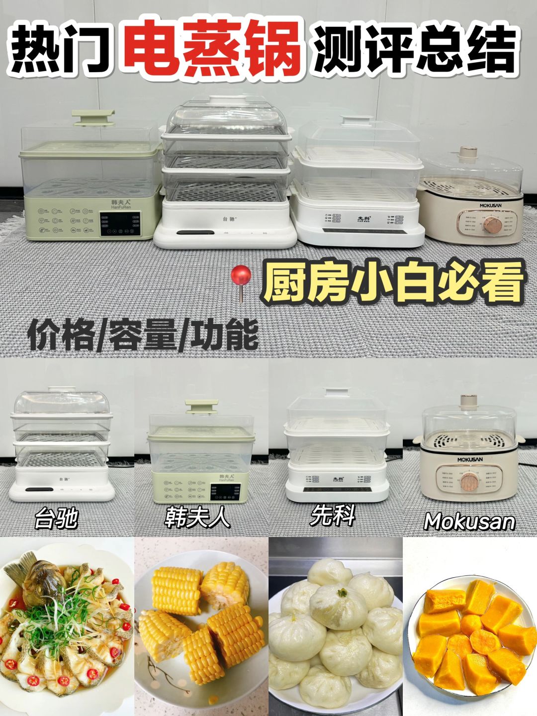 别将就!靠谱的良心新品电蒸锅推荐速来查收
