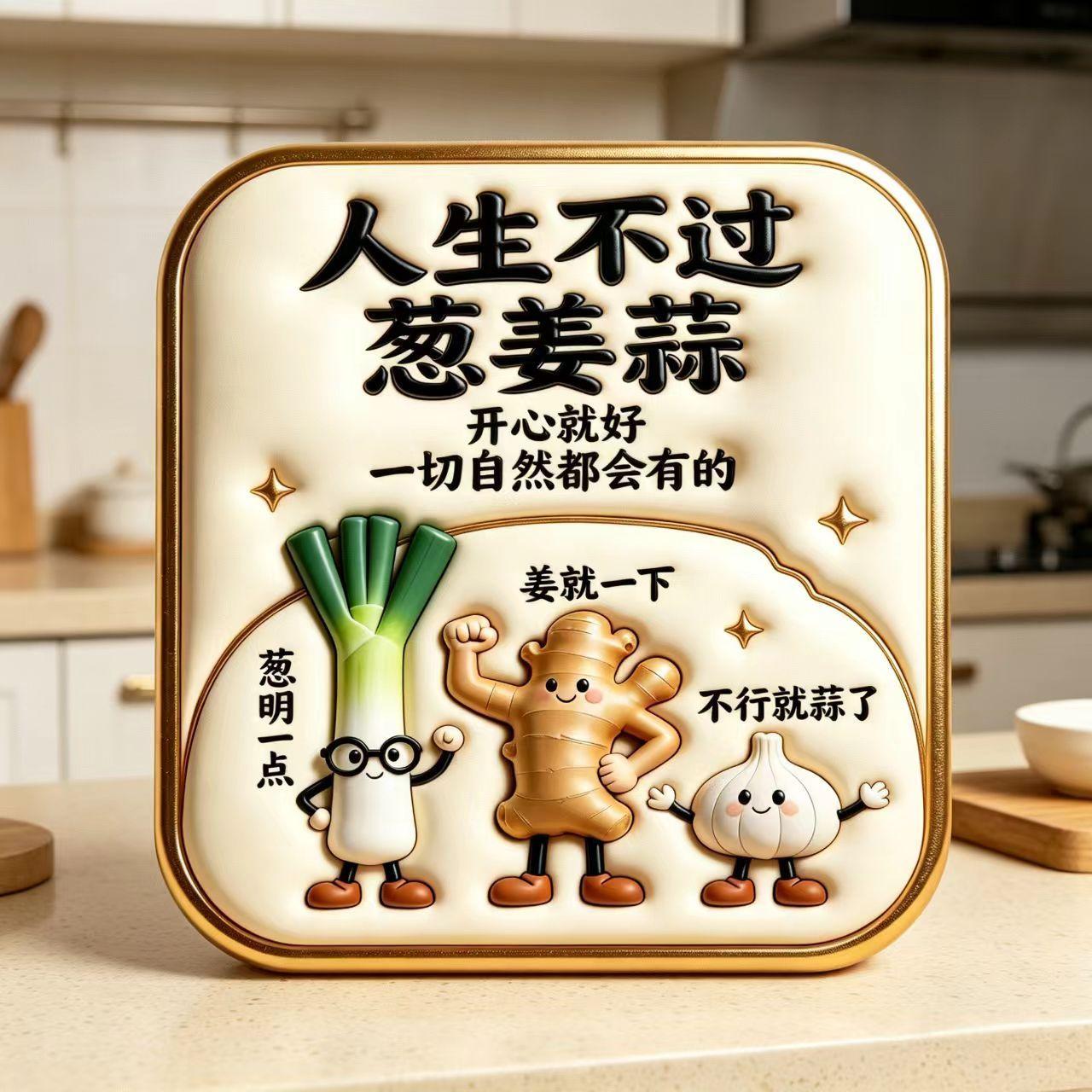 人生不过葱姜蒜……
