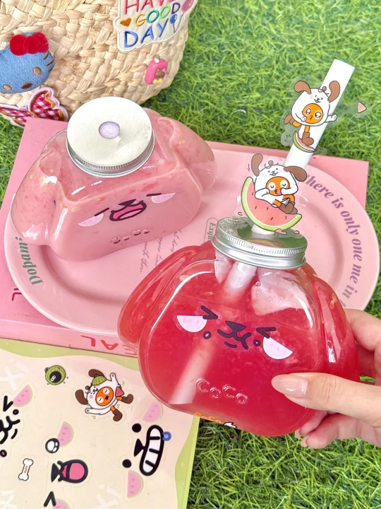 报告！这只快乐小狗是西瓜味的🍉~