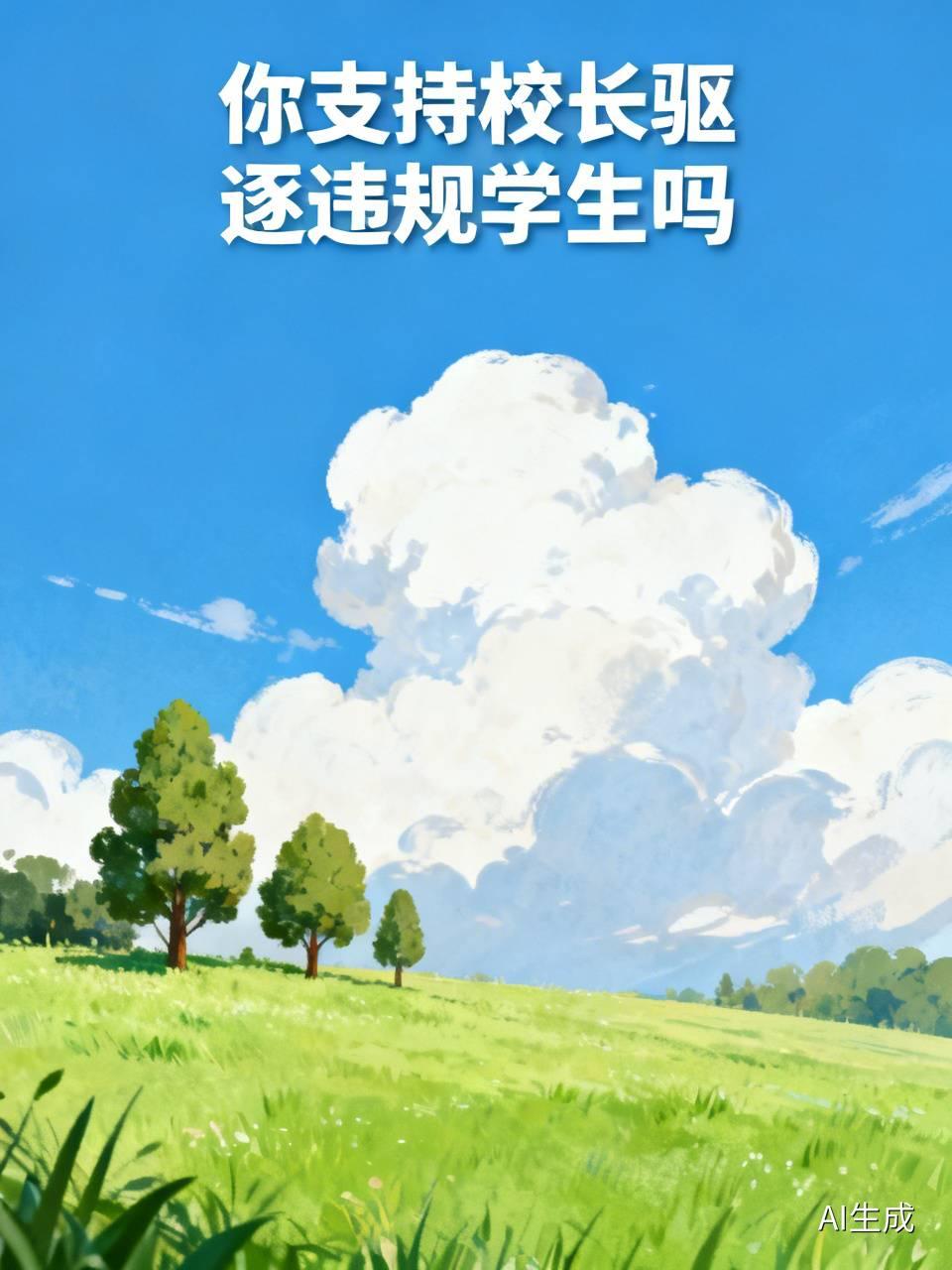 对于校长驱逐违规学生这事，不能一概而论。要是未成年学生违规，依据《未成年人保护法