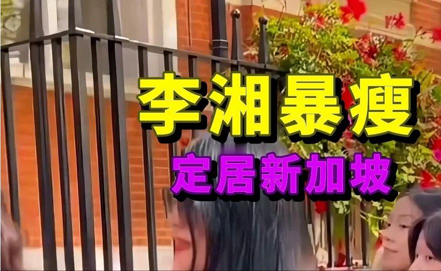 李湘暴瘦定居新加坡！穿搭巨变背后是一场人生清醒