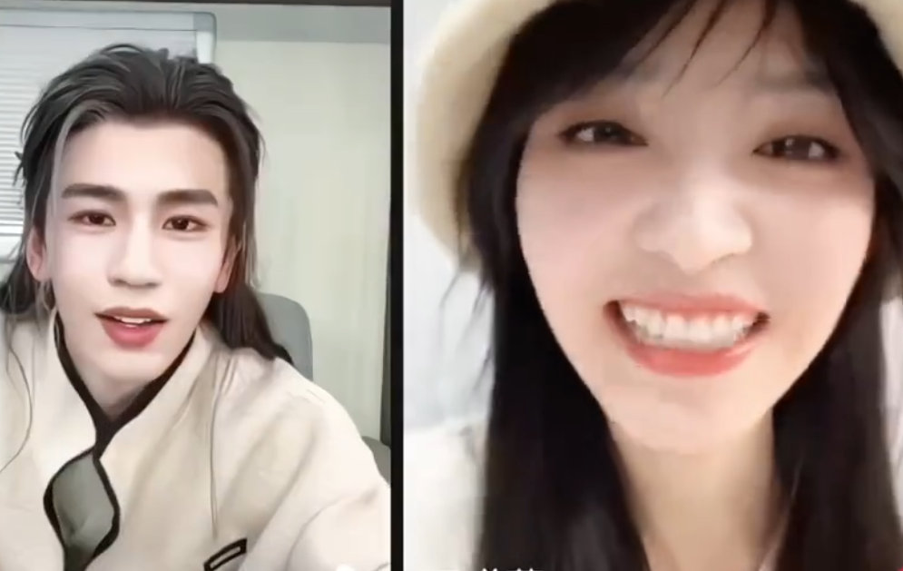 谢征网卡了 田曦薇张凌赫你在闹我在笑田曦薇张凌赫你在闹我在笑，谢征网卡了，咱就说