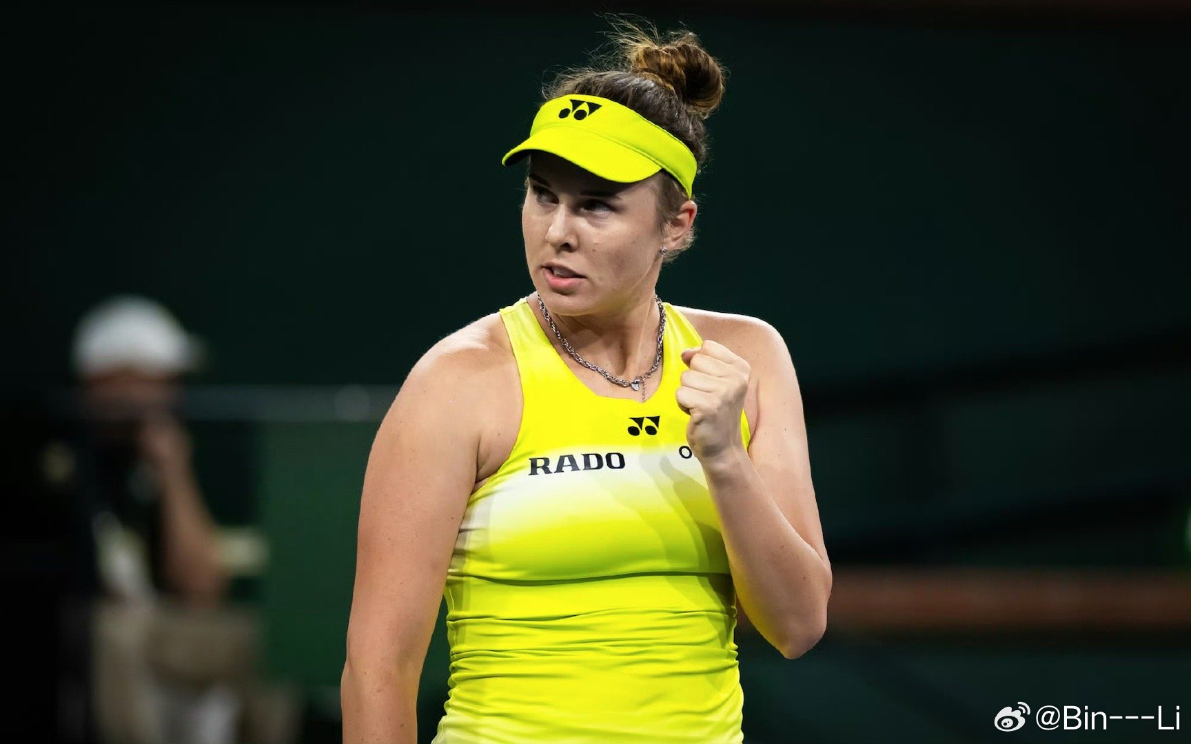 诺斯科娃真的不错呀！WTA1000 印第安维尔斯站1/4决赛，14号种子诺斯科娃