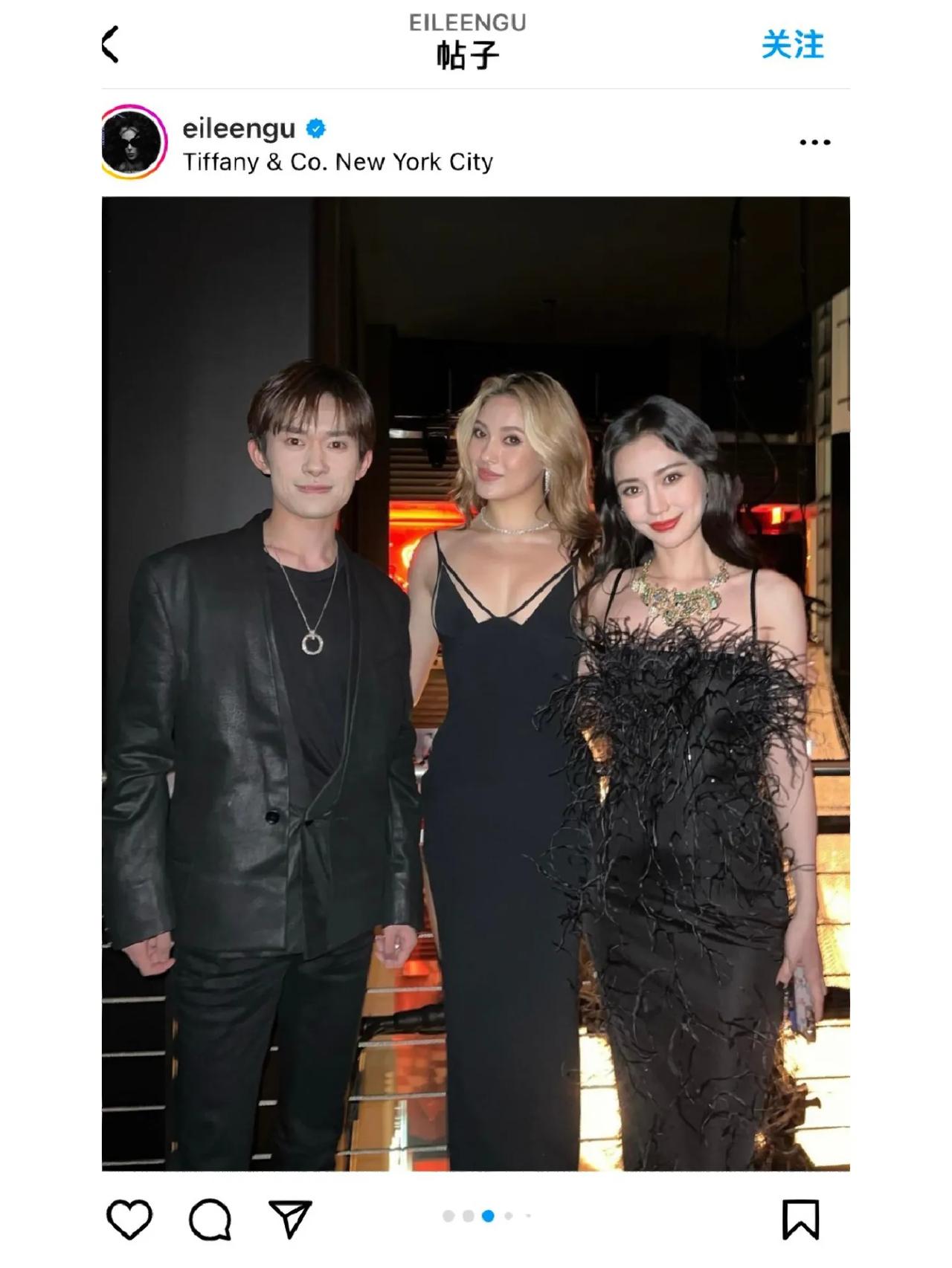 谷爱凌VS Anglababy 在ins上放的图
Baby帮大家都修图了😂😂