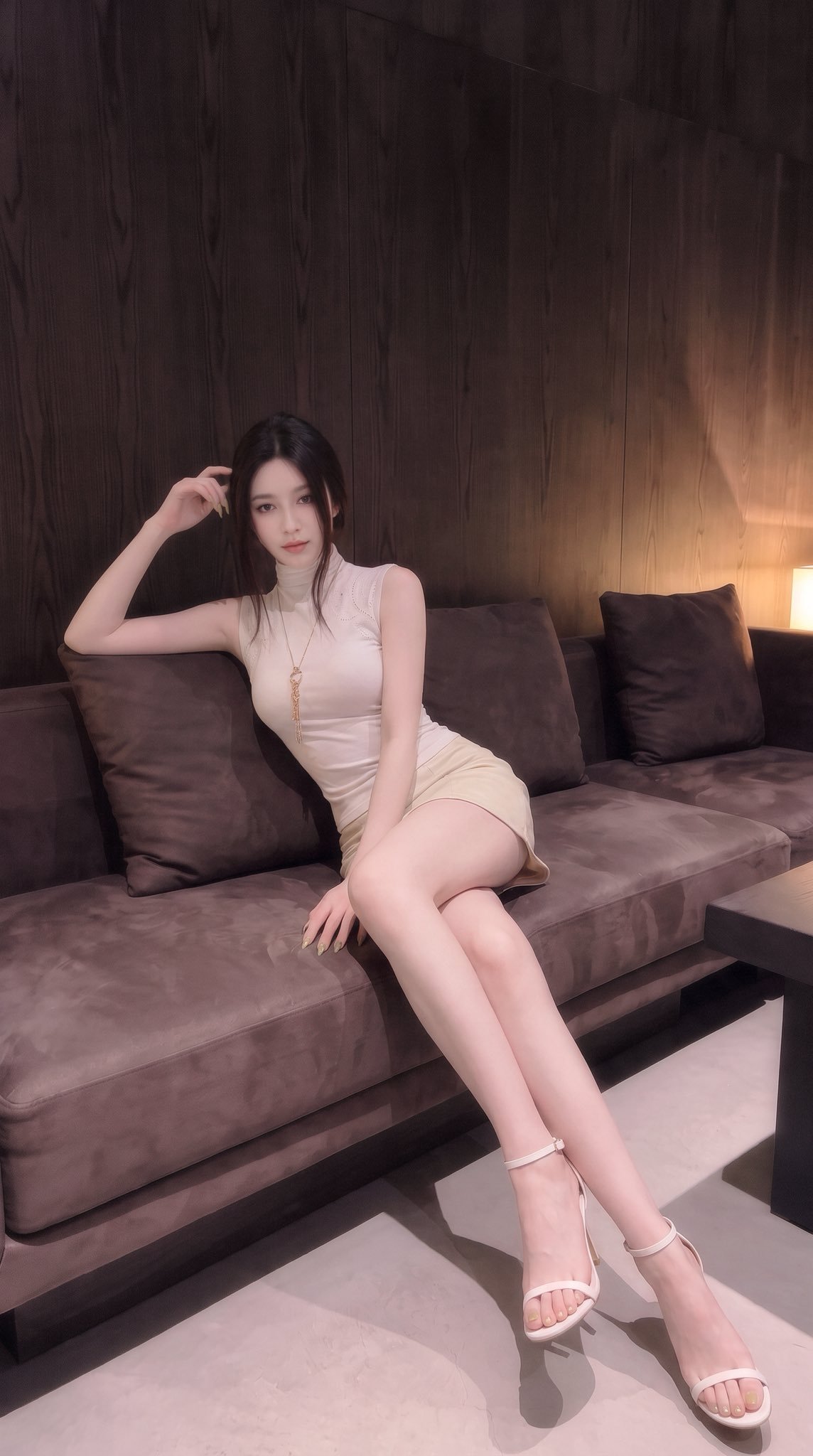 模特陈雅欣 