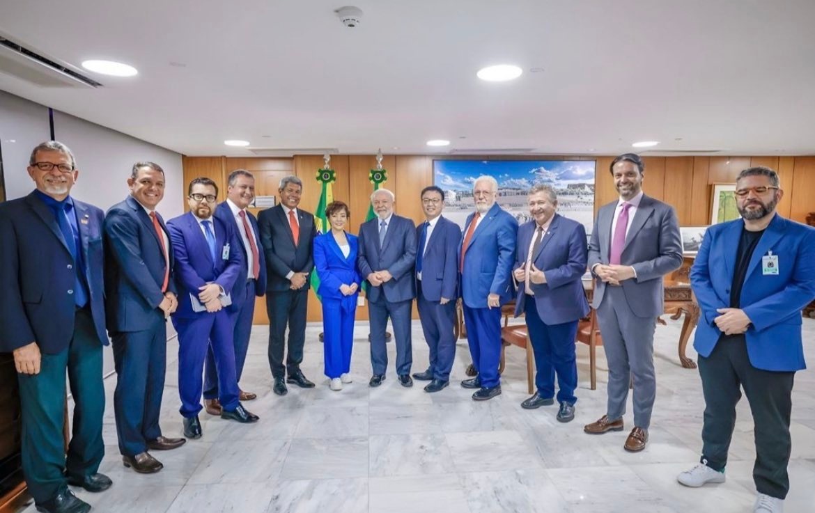 #比亚迪拟45亿元在巴西建厂#【南美市场又落一棋子♟️，比亚迪巴西三工厂同时投建