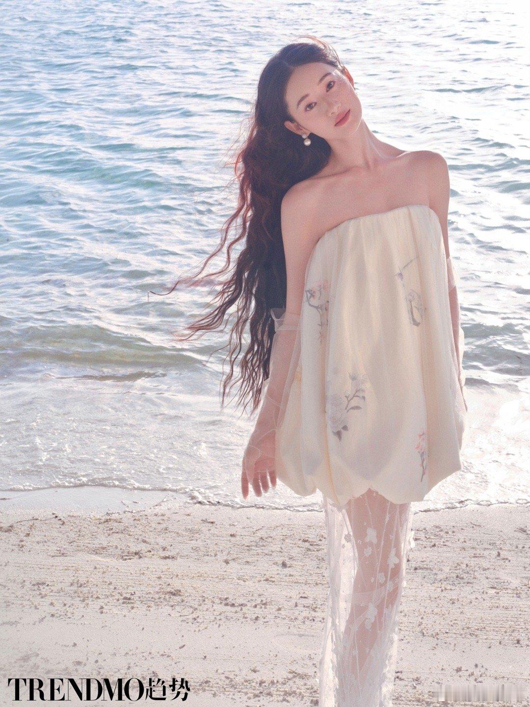 趋势第五次拍郭晓婷 这次合作又美出新高度！趋势镜头里的郭晓婷，妆容与造型适配度满