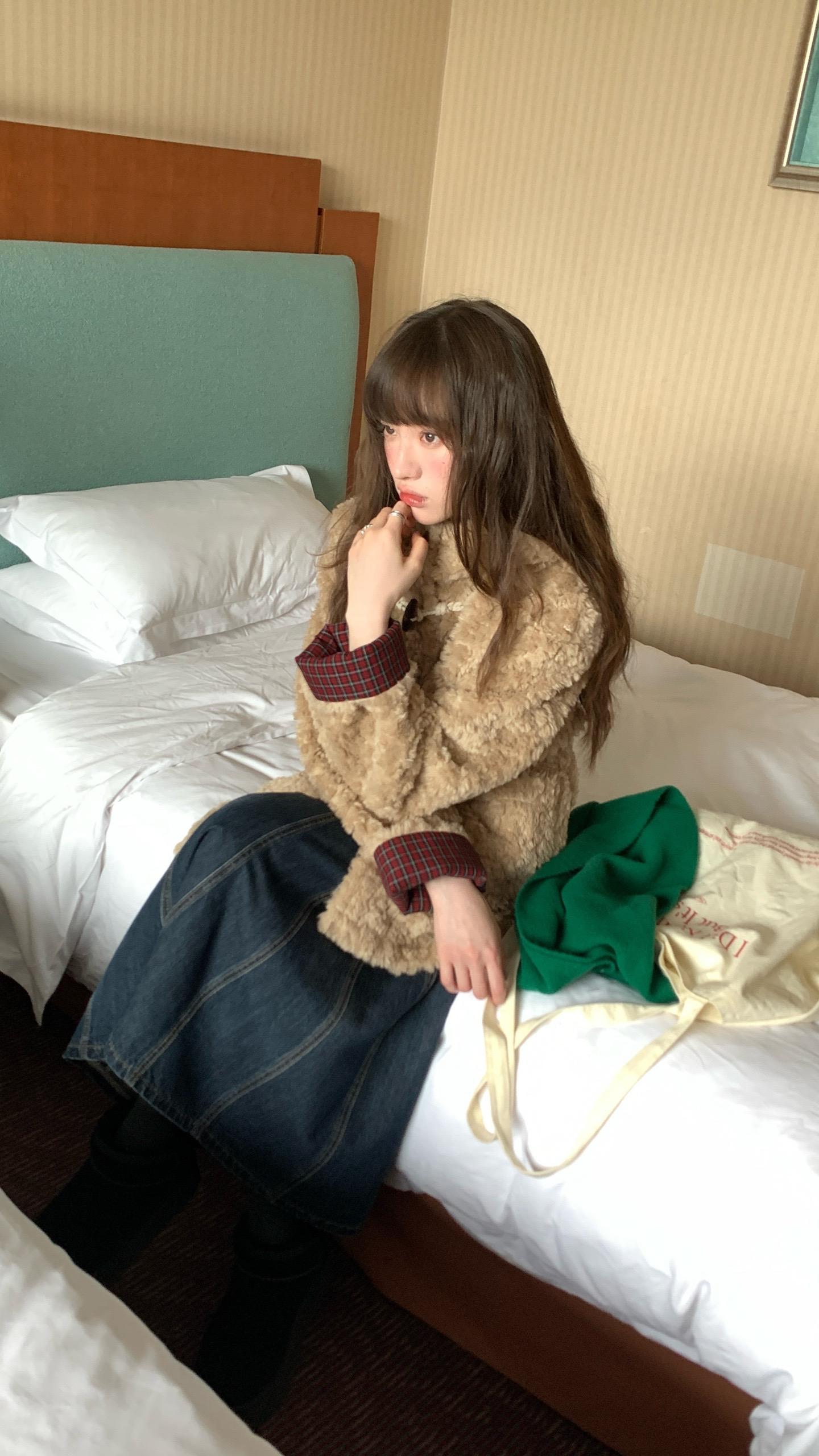 冬日卧室look check🛏️。