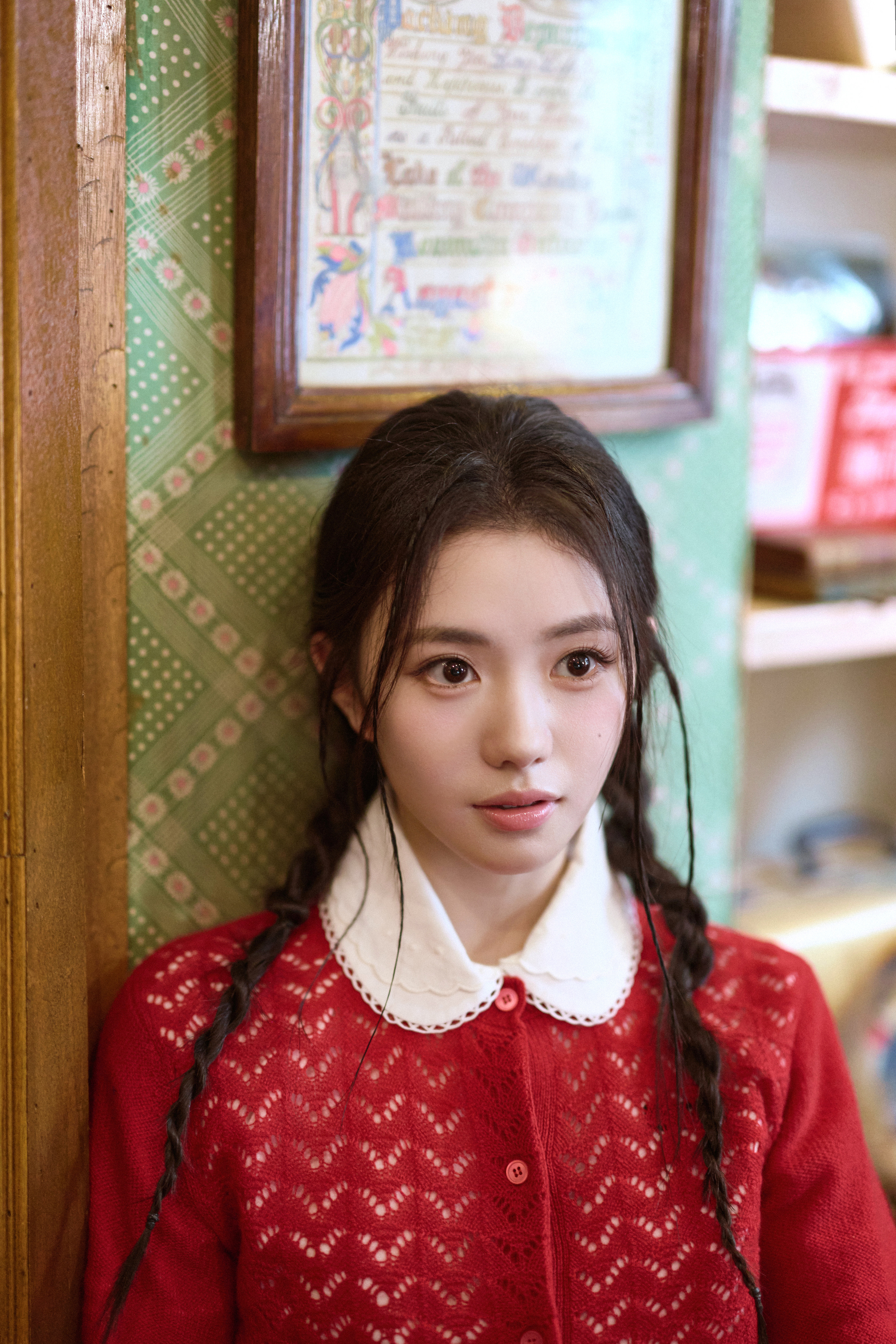 今日浩存妹妹冬日小鹿妆🦌化妆：金鹤龙🧏🏻♂️刘浩存刘浩存大师出妆美妆v赏