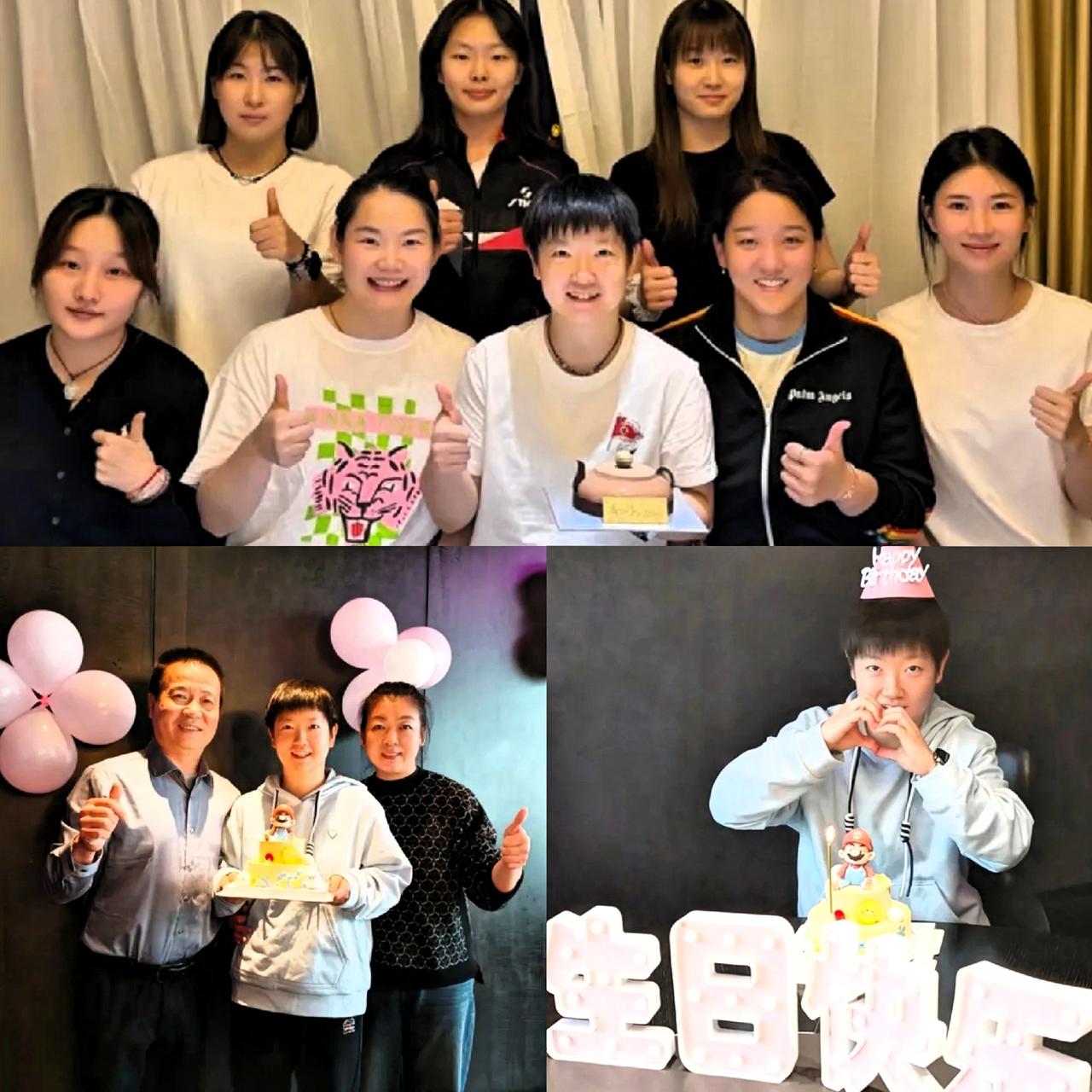 大半夜被这惊喜砸中！
莎莎生日是爸爸妈妈陪着过的，
这一家人也太幸福了！大半夜莎