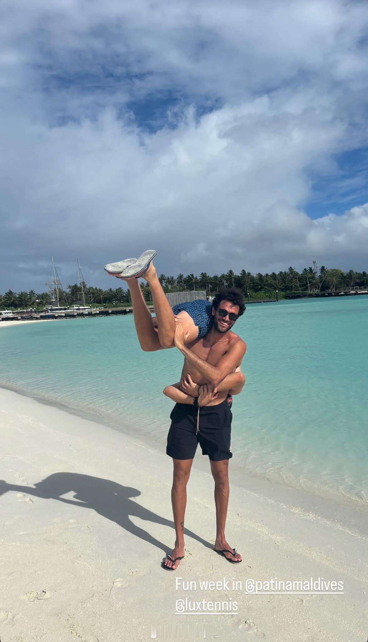 刷到这张还以为公开了，仔细一看上面的是弟弟😅贝雷蒂尼｜atpboys