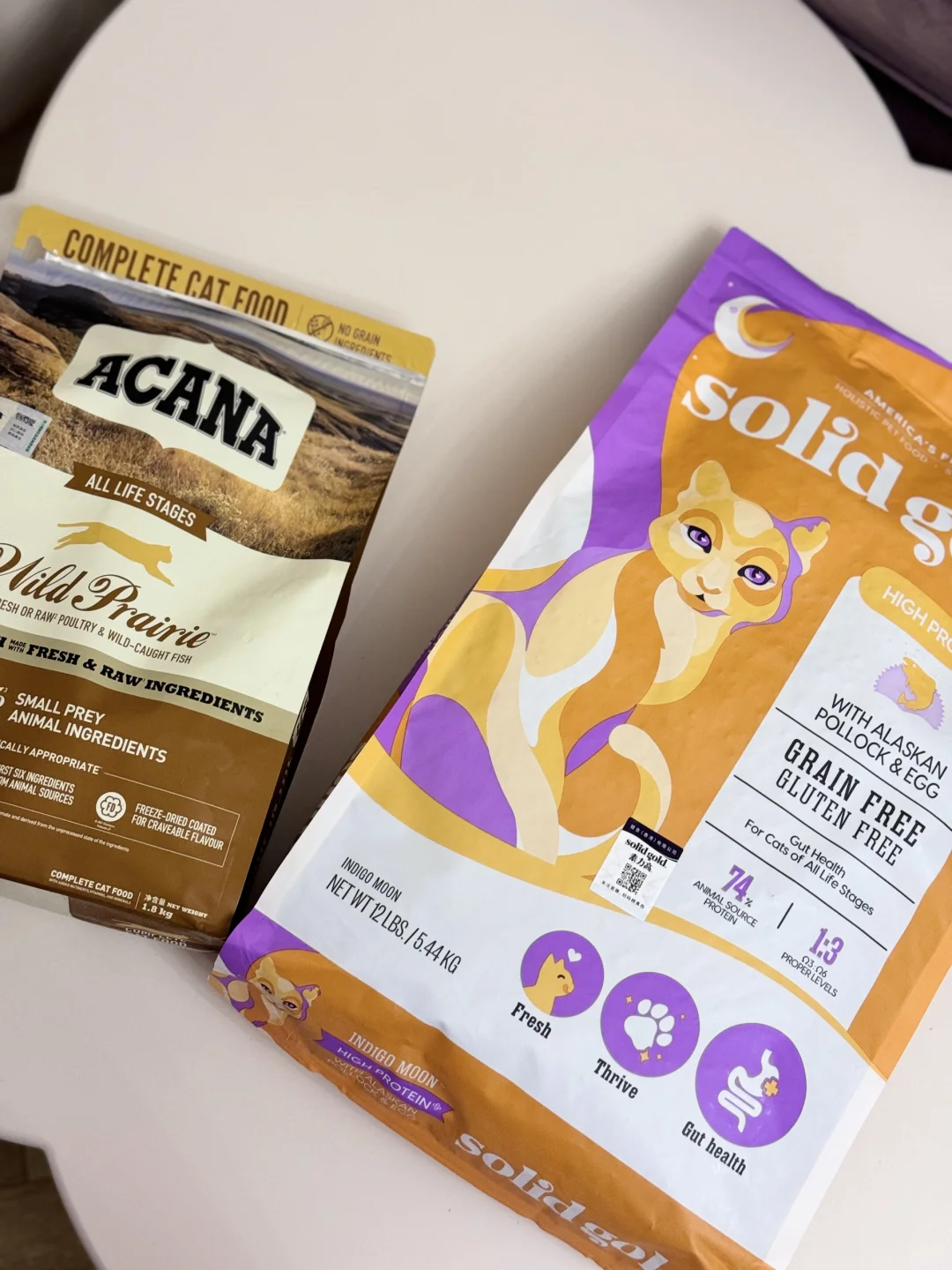 进口猫粮二选一，有没有姐妹帮我看看…