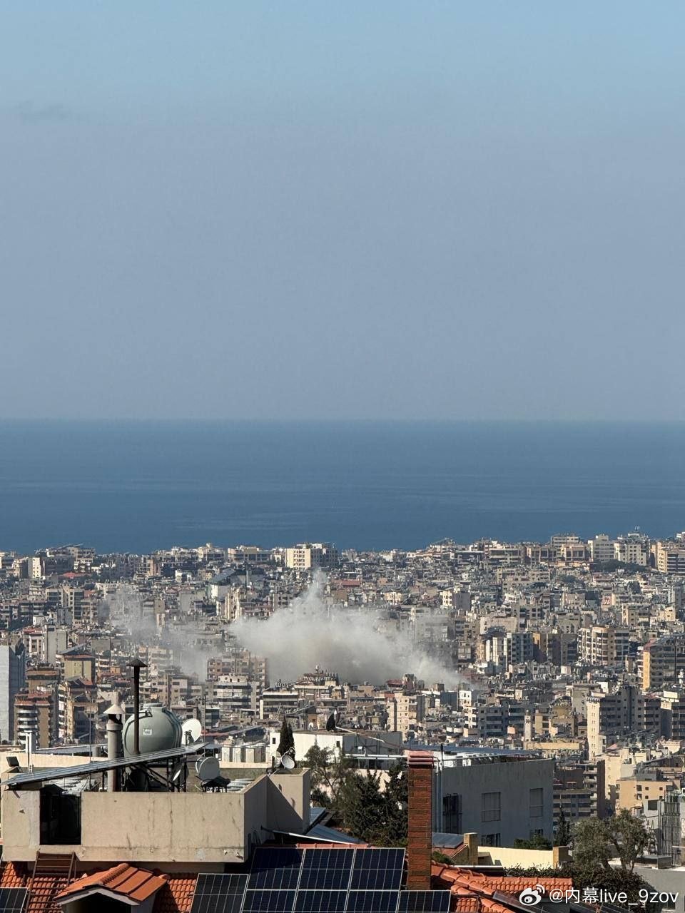 最新消息：以色列军方称，不久前在贝鲁特对一名真主党高级官员进行了定点打击。 