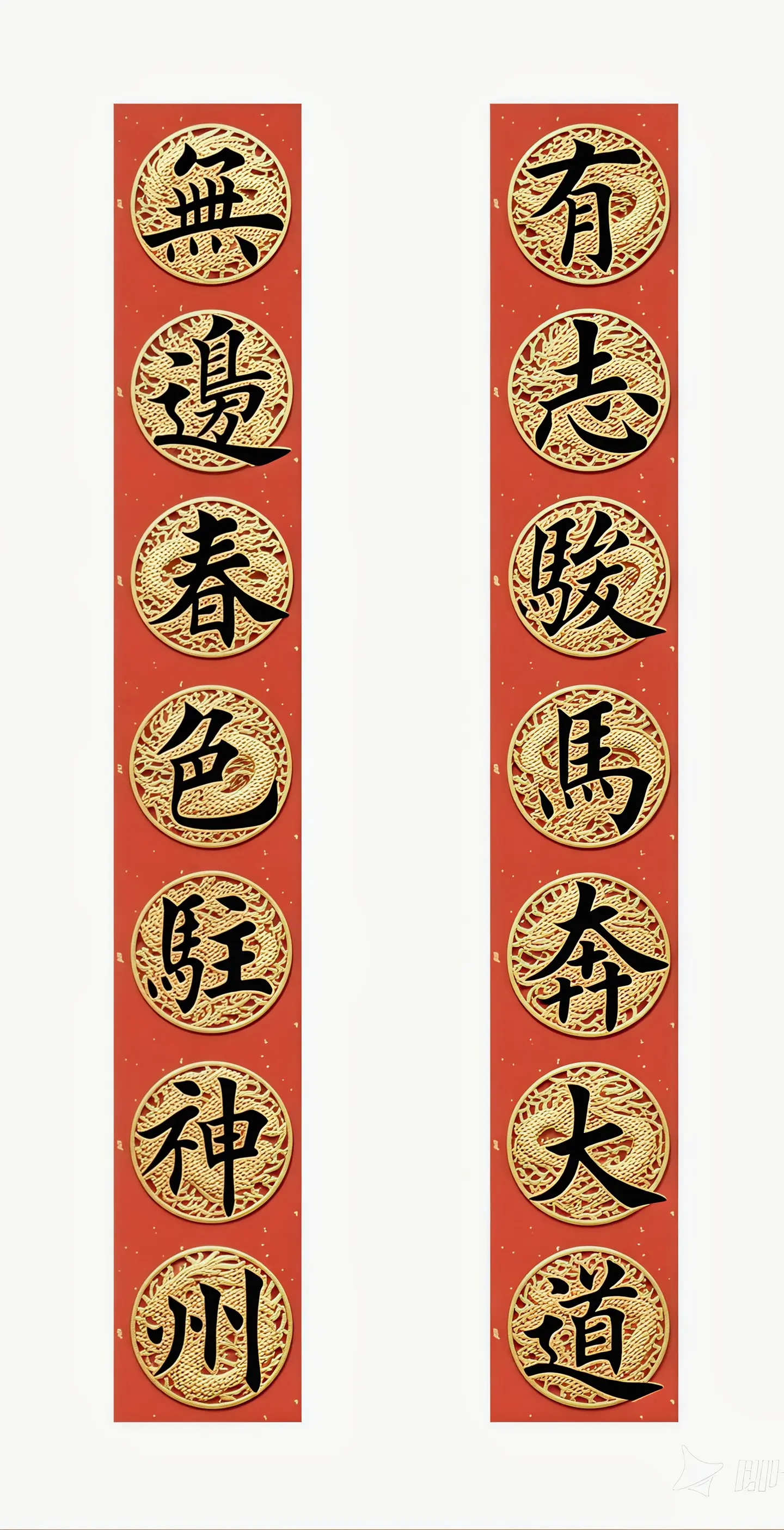 2026马年对联系列。