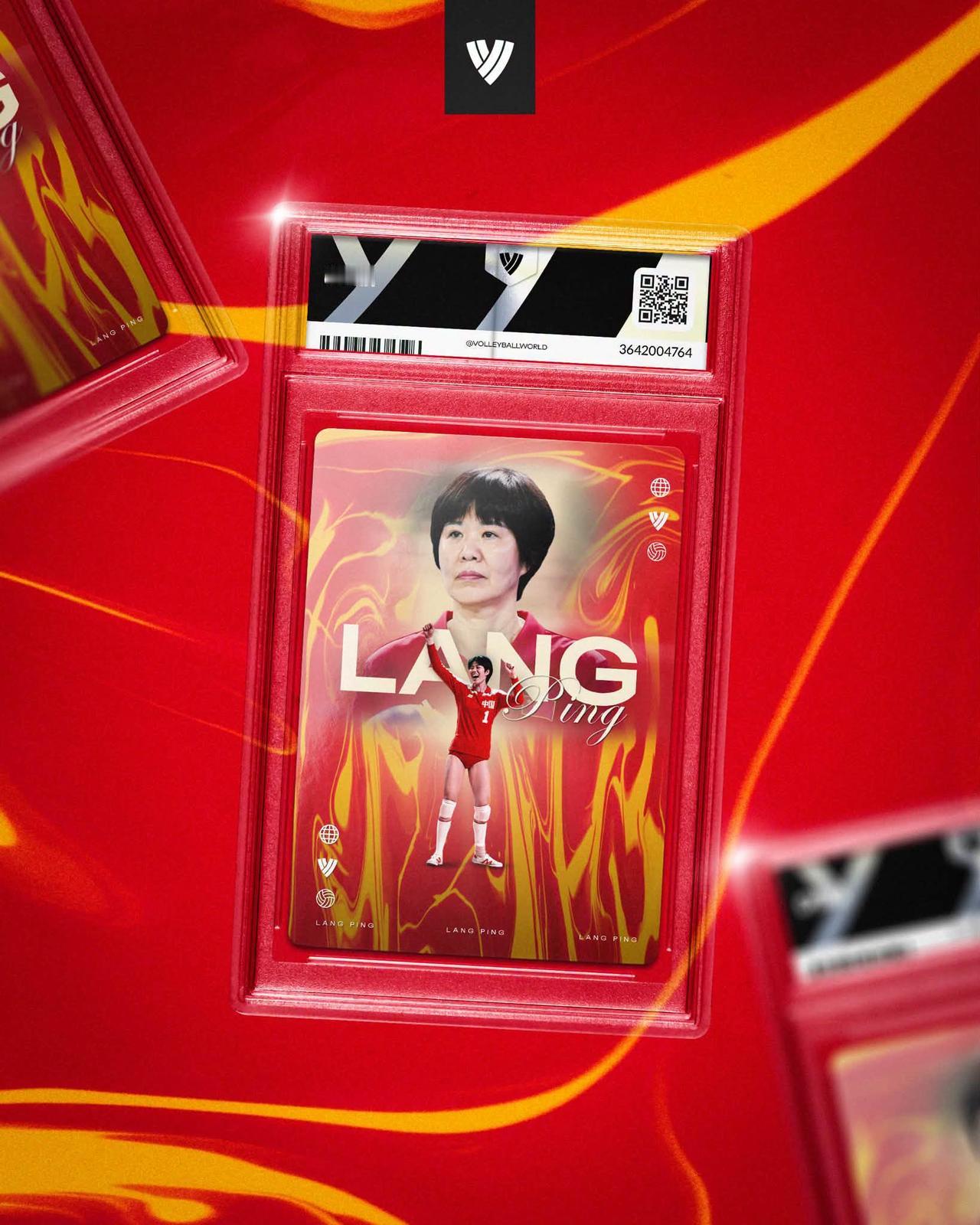 【瞧瞧“铁榔头”的排坛专属球星卡】
Some players make high