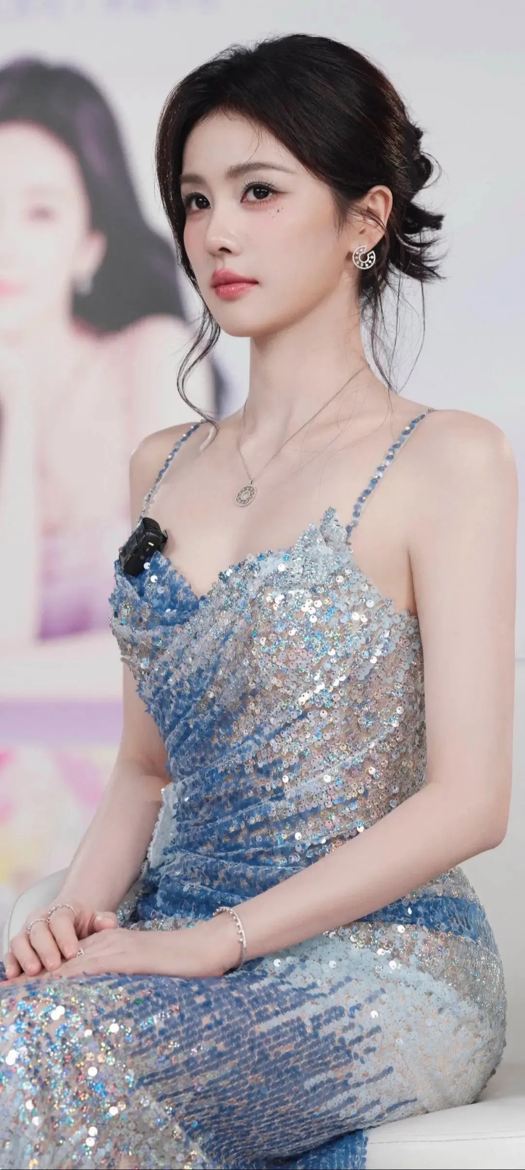 白鹿 吊带裙