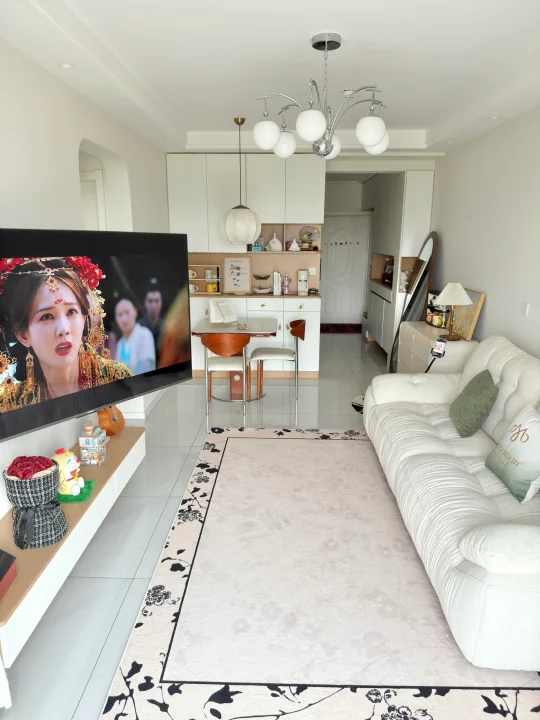 替大家试过了，客厅装电视📺旋转支架是真香