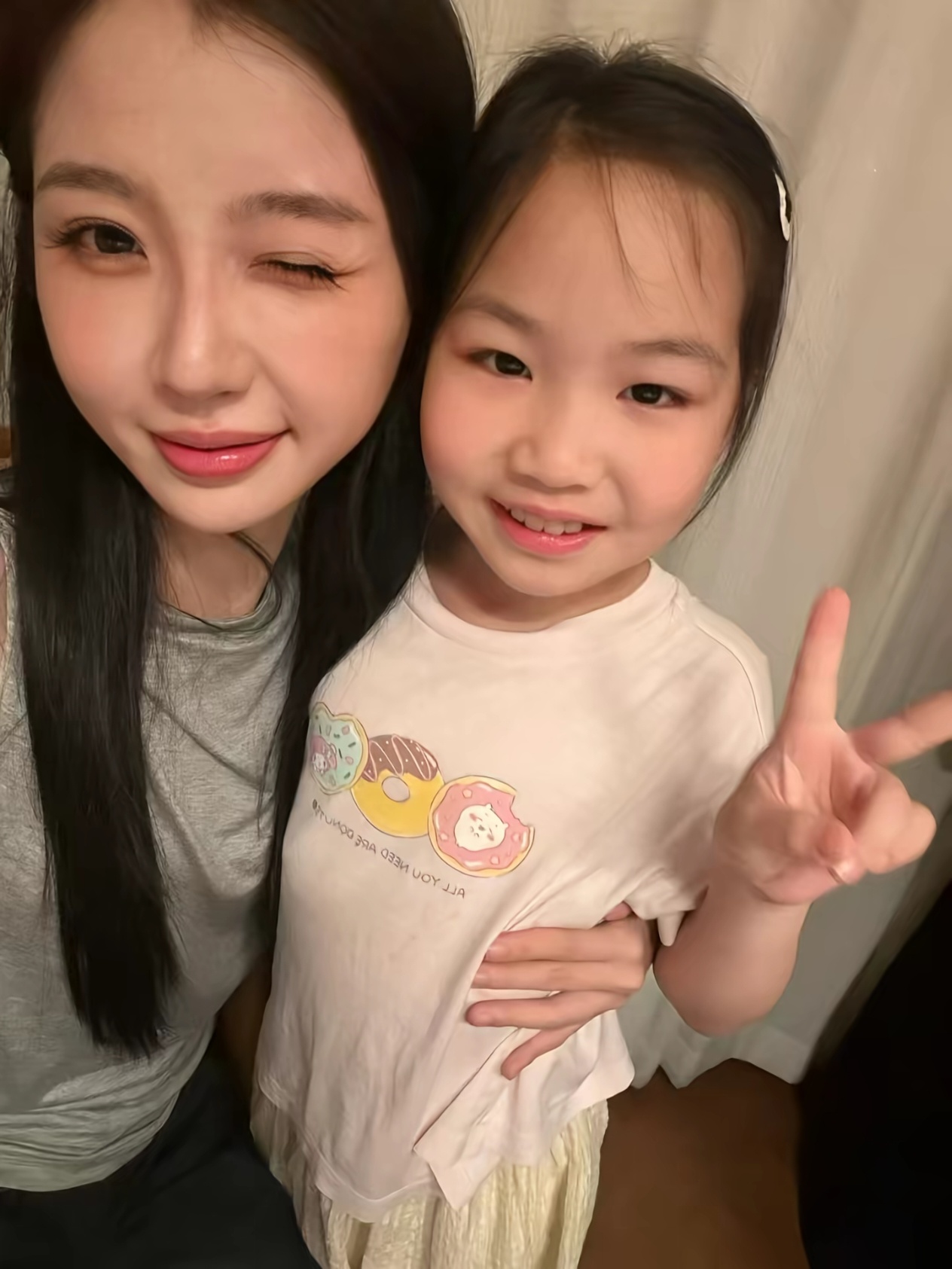什么时候能让我偶遇欣欣宝贝“是的 人很好的”