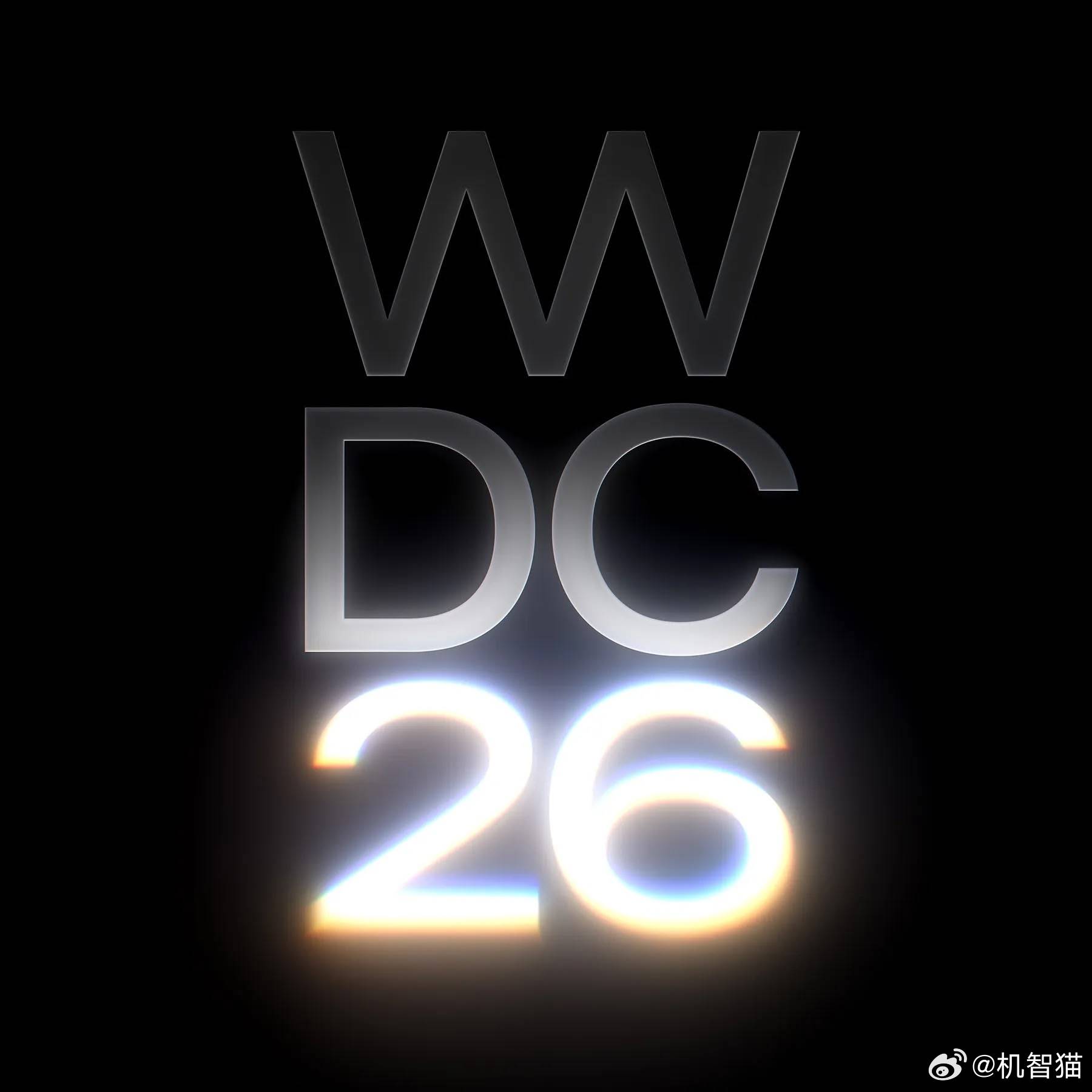 苹果在凌晨公布了WWDC 2026的举行日期，具体为太平洋时间6月8日到12日。
