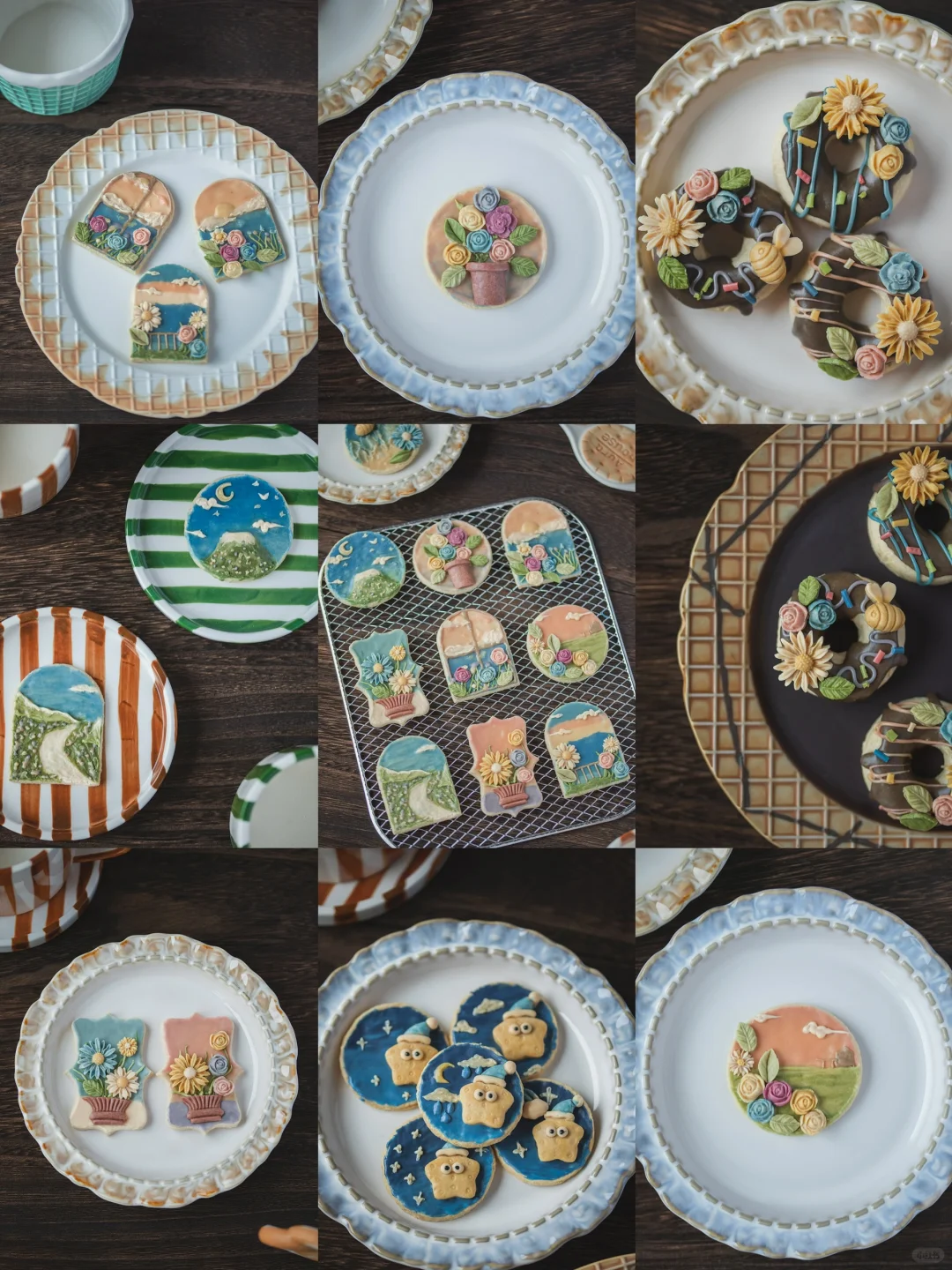 最近给狗子们做的饼干～