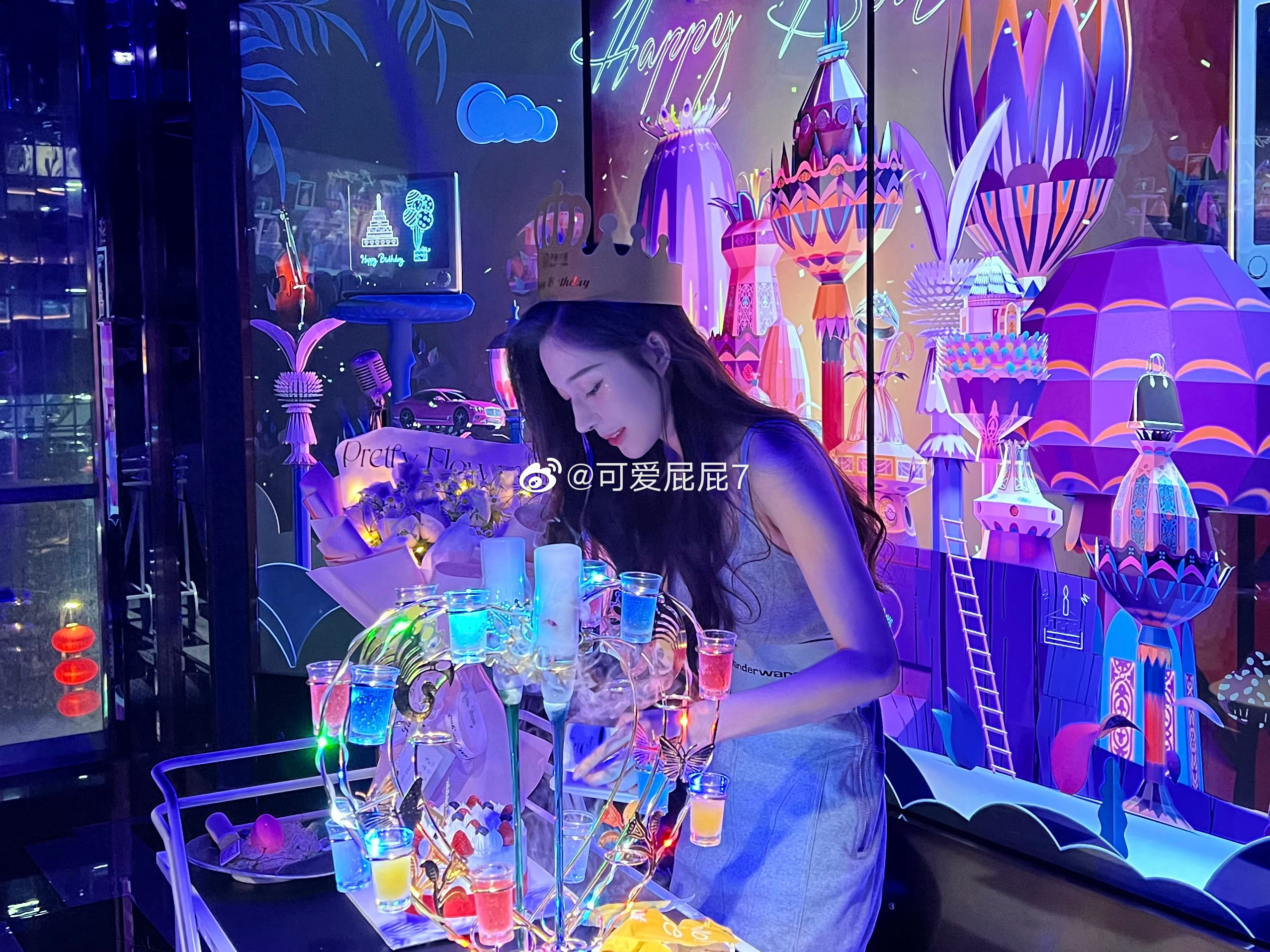 生日愿望 新的一年顺顺利利 ​​​