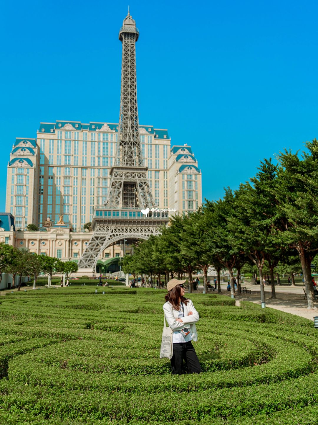 澳门🇲🇴巴黎铁塔机位⛲️别太好拍人生照片❗️
