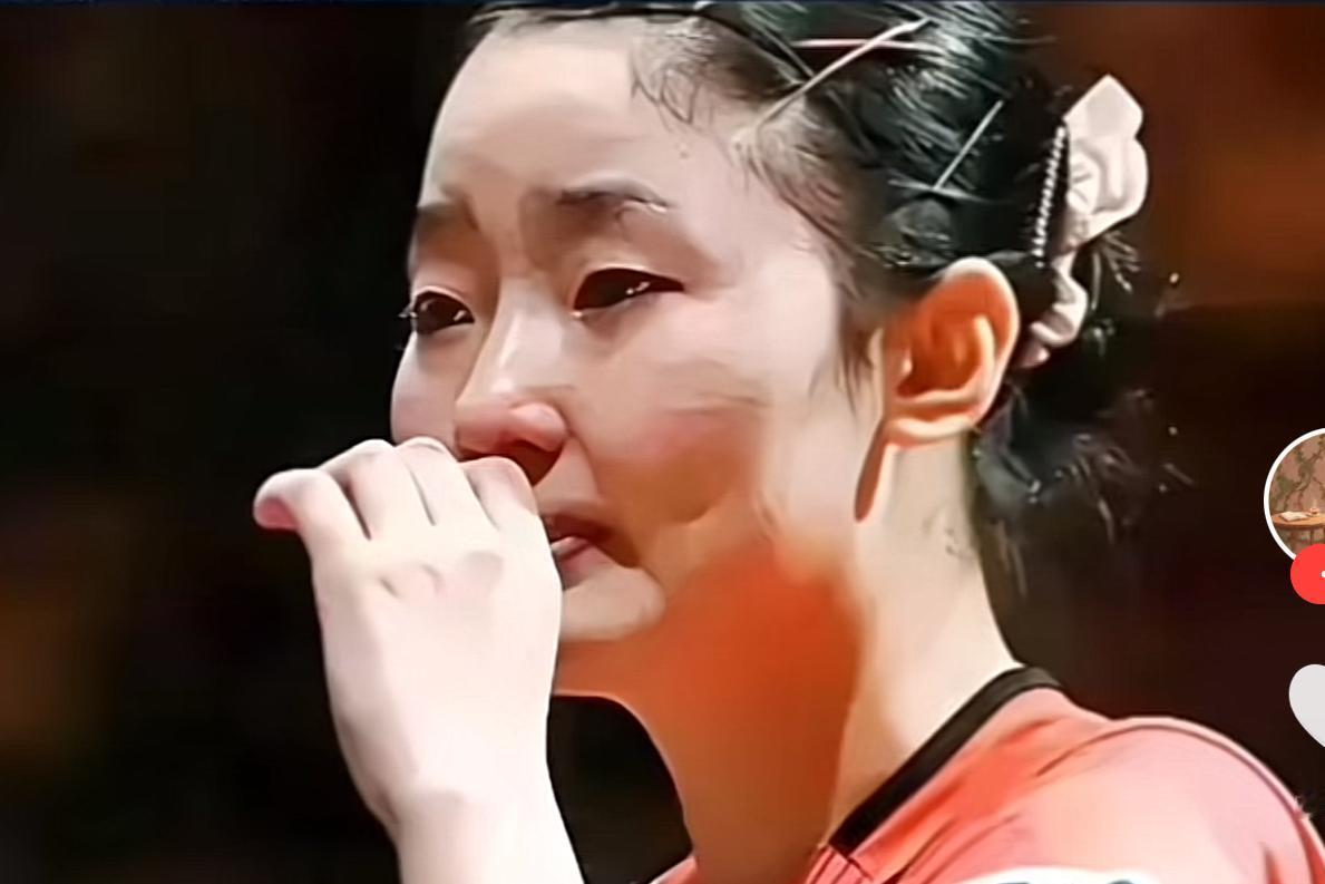 张本美和竟然被孙颖莎“吓”哭了！

伦敦团体世乒赛女团决赛，第二盘孙颖莎3：0横