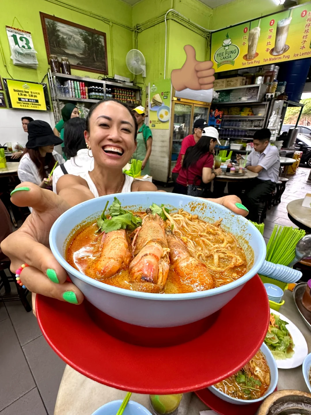 一口入魂🍜叻沙还得是马来西亚📍亚庇