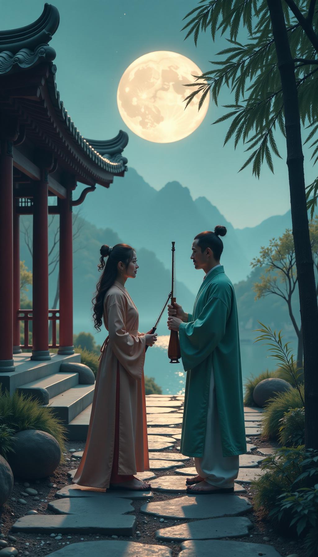 有缘千里来相会，知音一曲解千愁