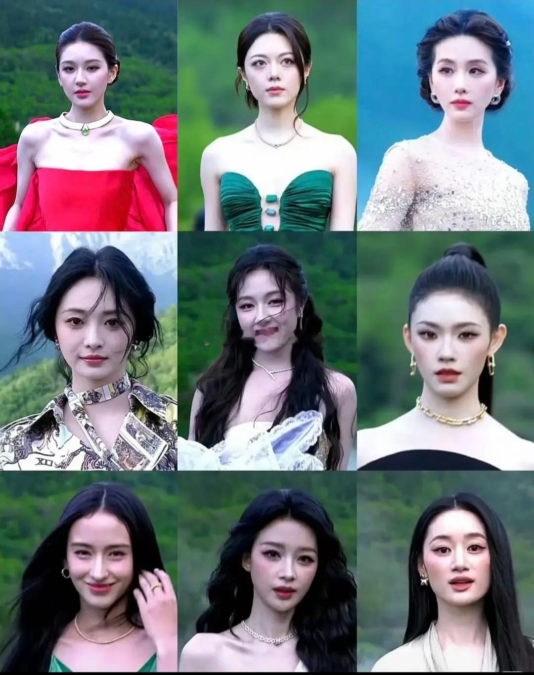 VOGUE审美窝瓜男女明星对比图谁更亮眼呢？