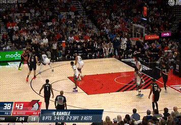 戈贝尔还是手长，杨瀚森挑战戈贝尔被封盖新赛季篮不住 ​​​