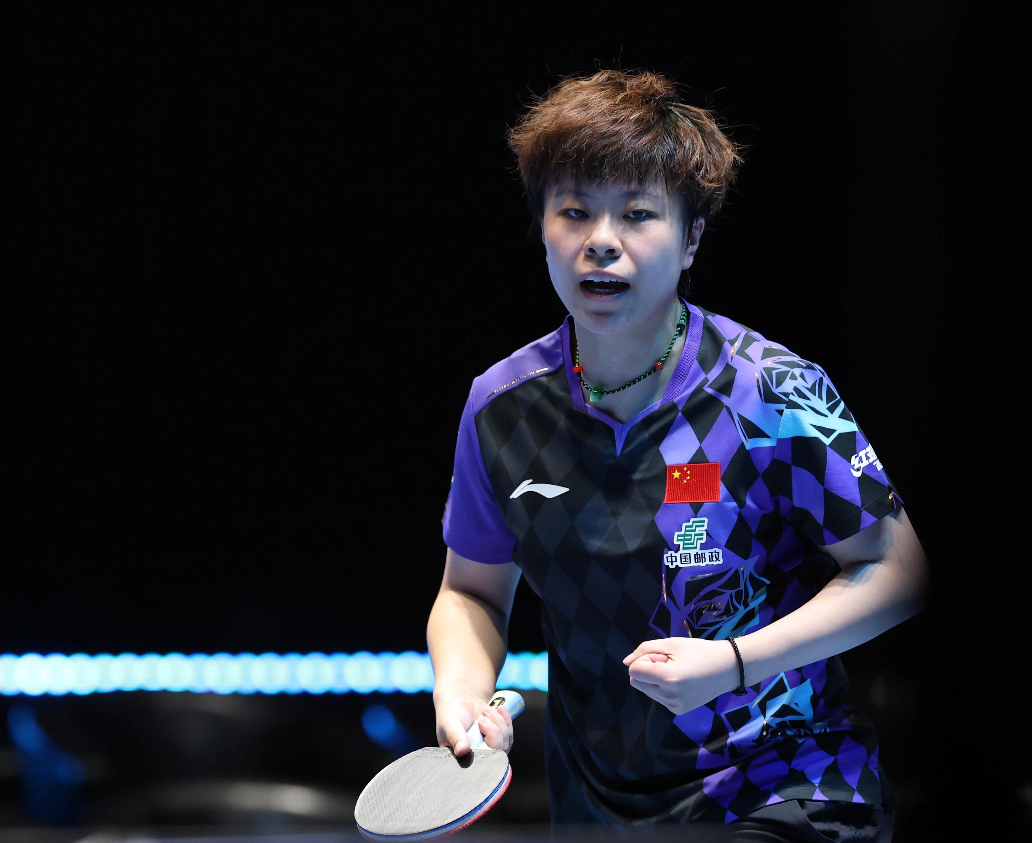 王艺迪3比1胜大藤沙月 2026乒乓球亚锦赛女单1/4决赛，王艺迪3-1(7-1