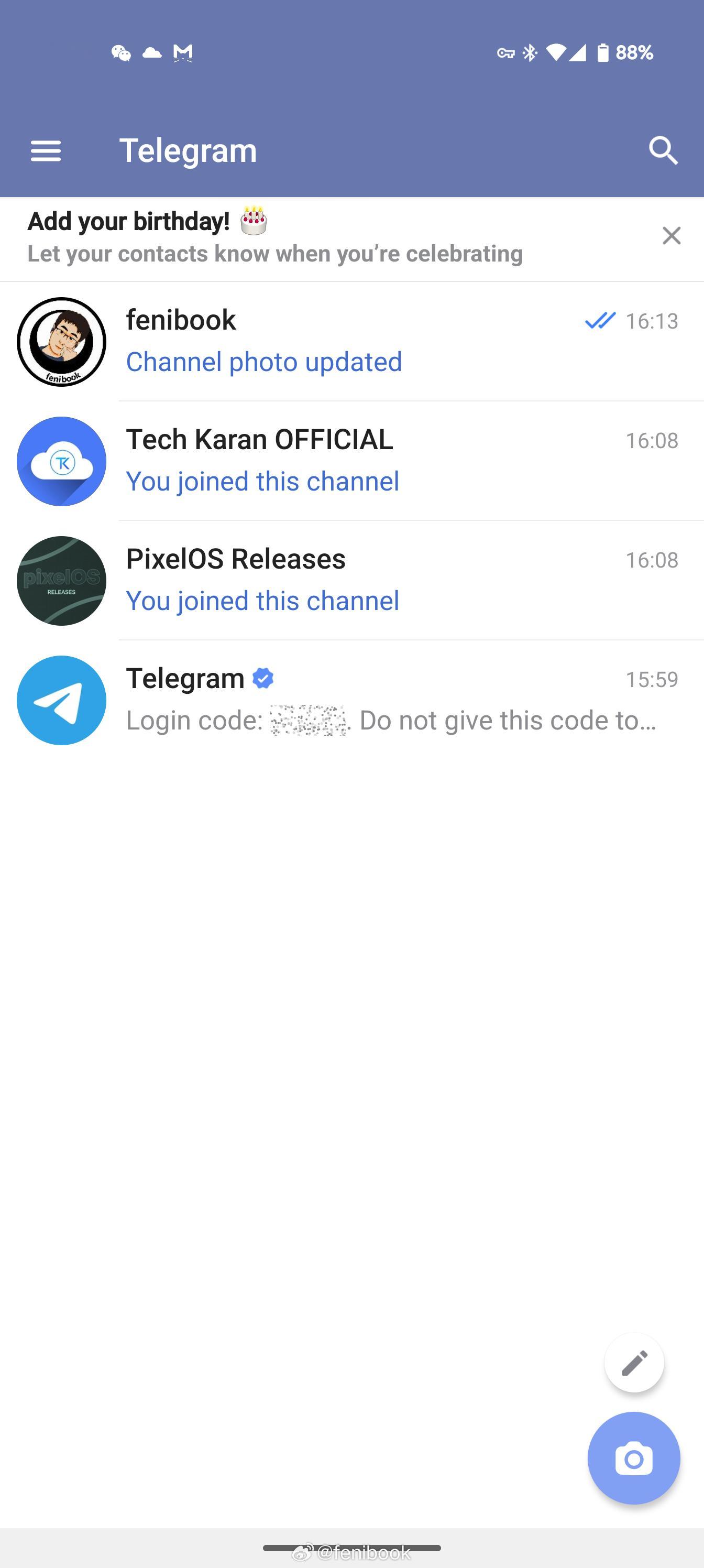 终于搞定了，终于注册好了Telegram，原来是我的手机号码不行，换别人的就可以