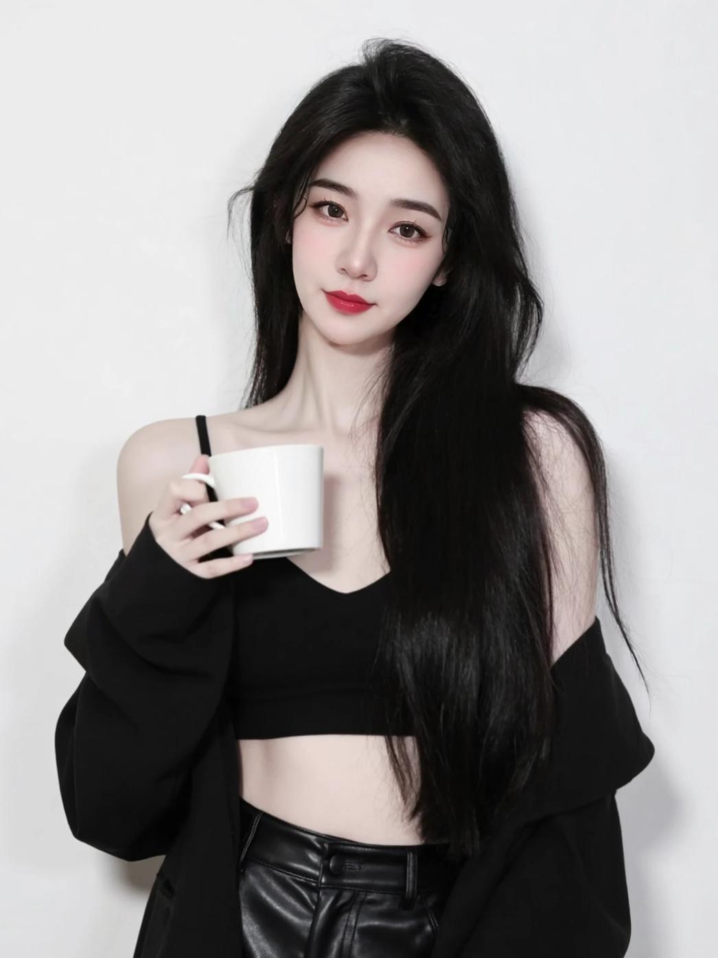 AI冷感持杯照
