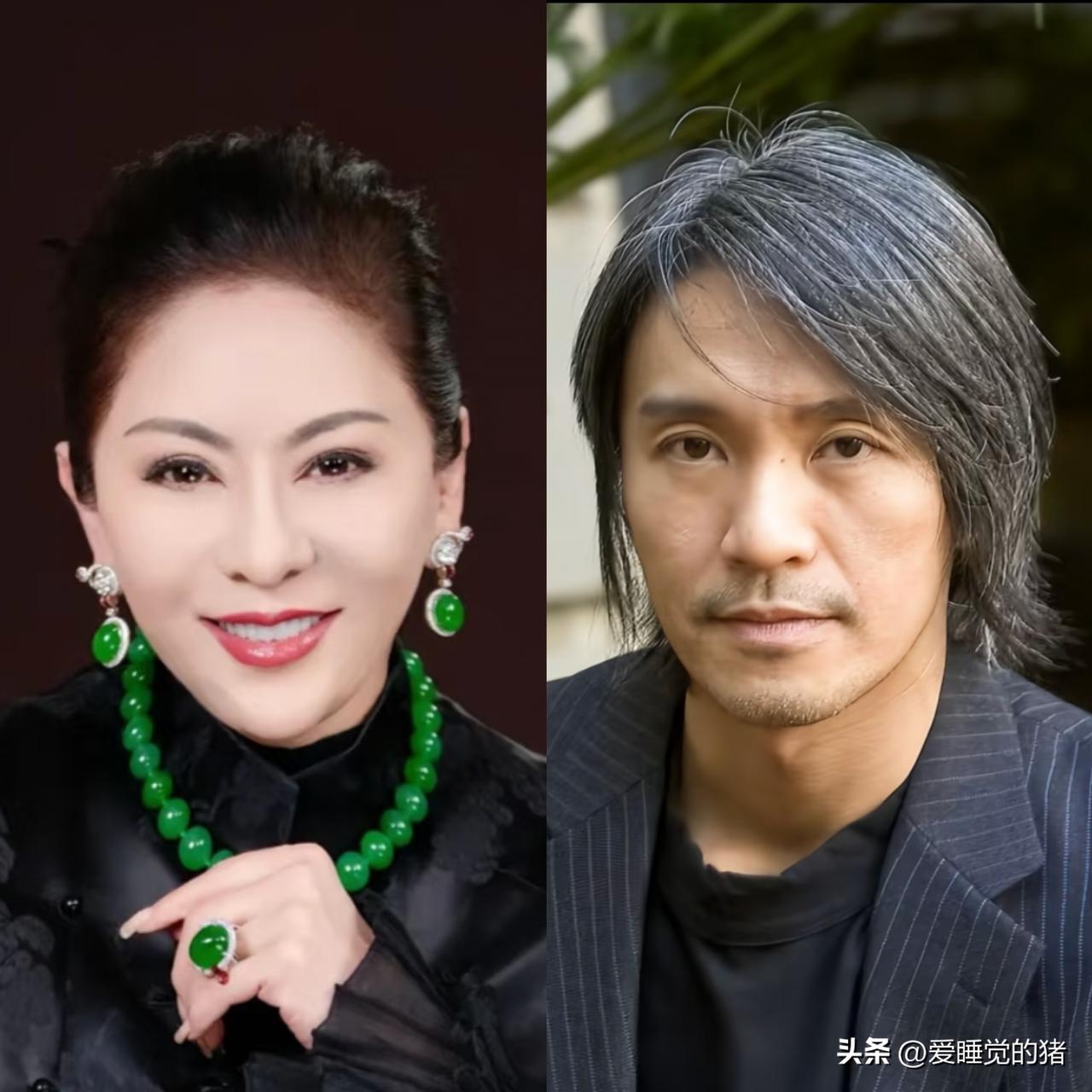 我敢说，
向太永远忘不了周星驰，
不是因为俩人闹过多少矛盾，而是周星驰是向太所有