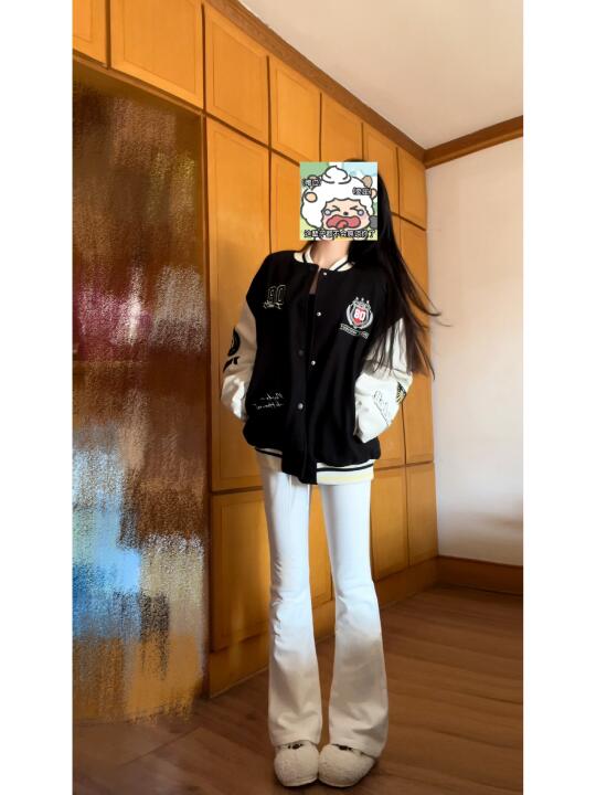 白色卫裤好好搭！！
