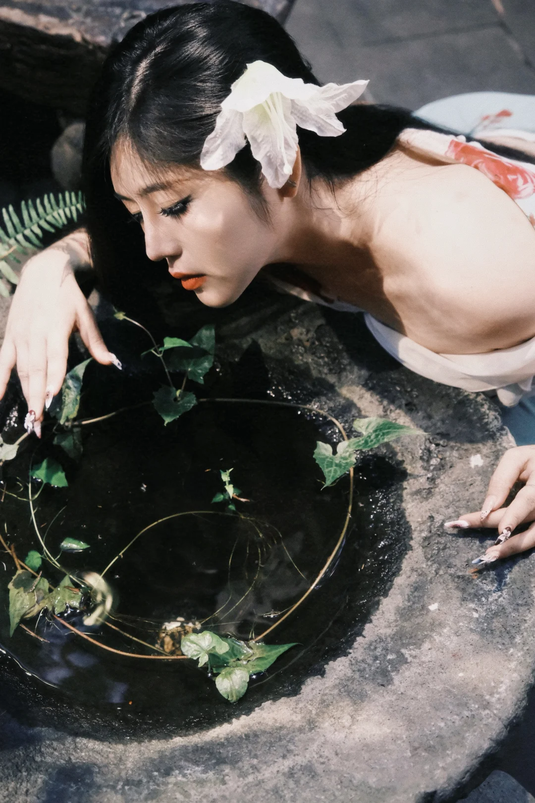 夜合花开香满庭