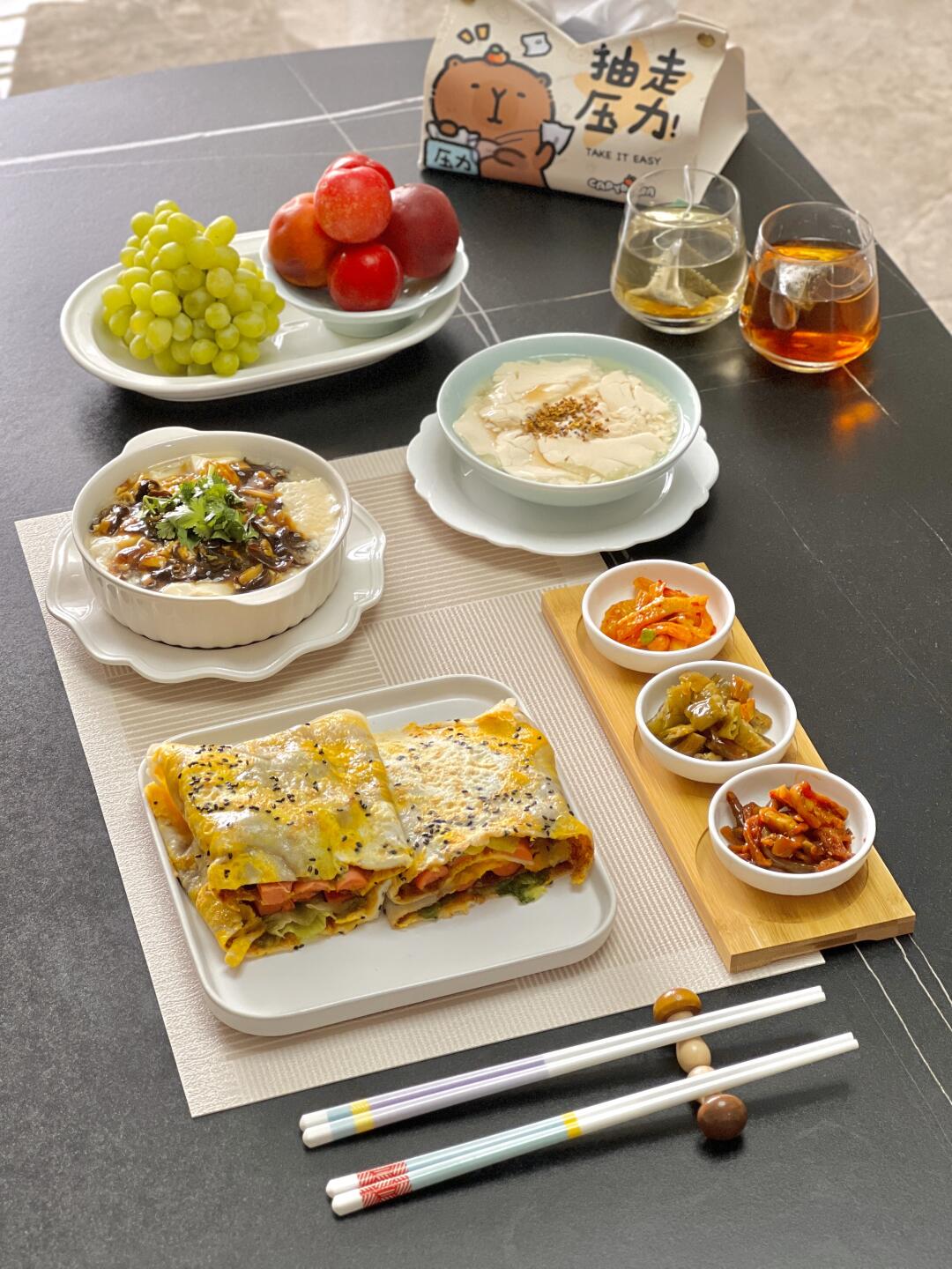 早餐｜甜咸豆腐脑大决战