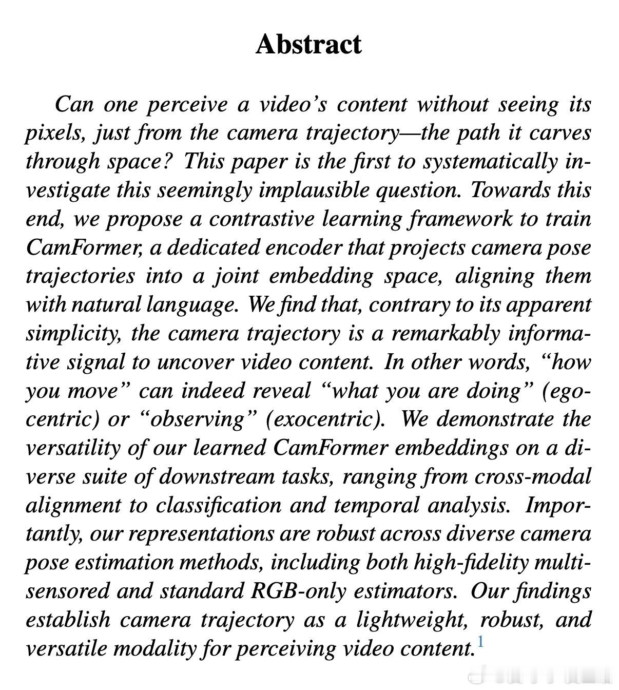 [CV]《Seeing without Pixels: Perception f