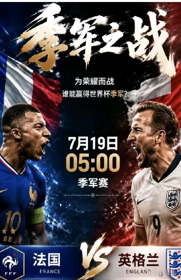 法国队的姆巴佩、登贝莱、奥利塞、拉比奥；英格兰队的贝林厄姆、凯恩、戈登、拉什福德