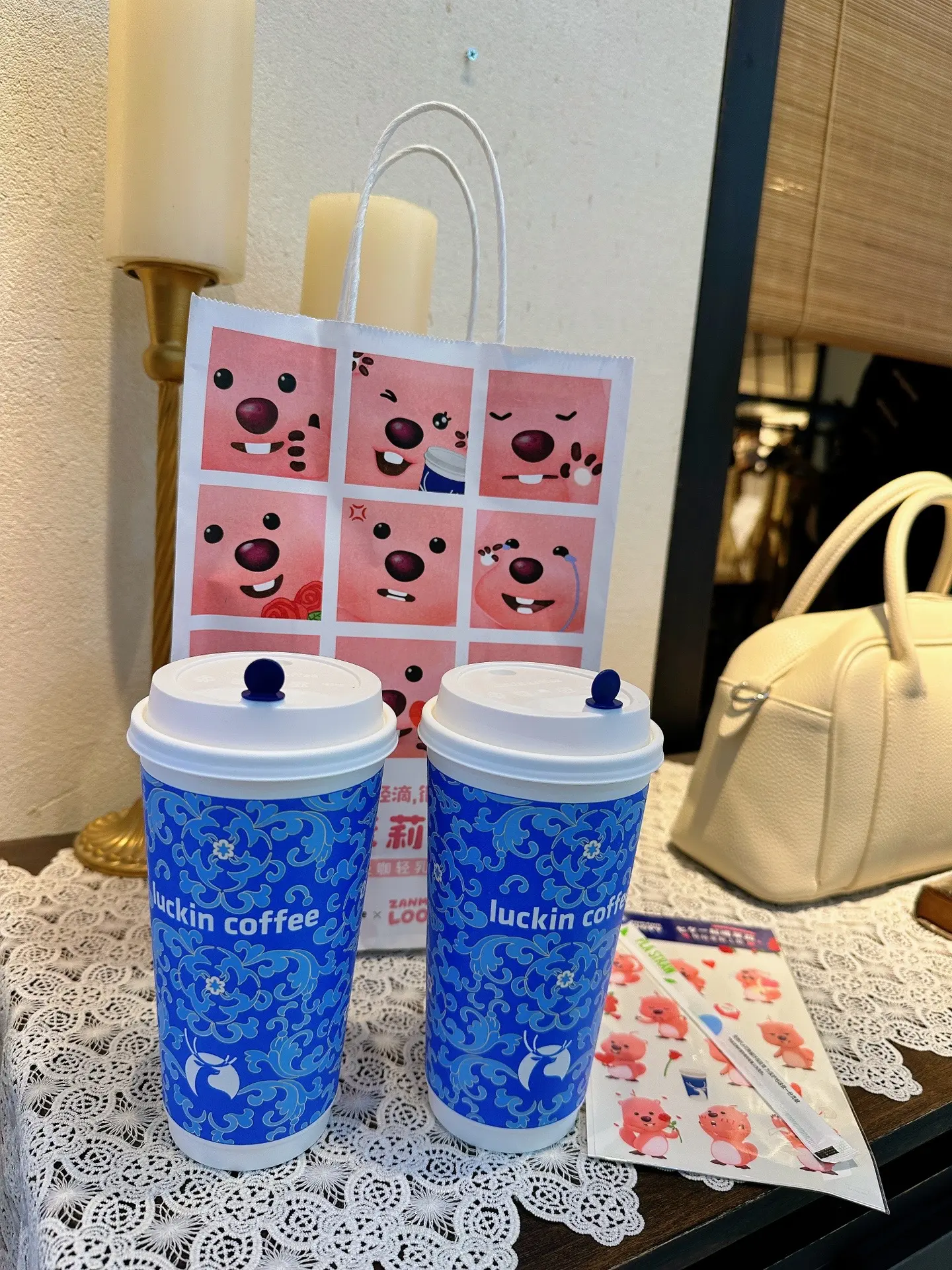 瑞幸咖啡轻乳茶真的好喝呀