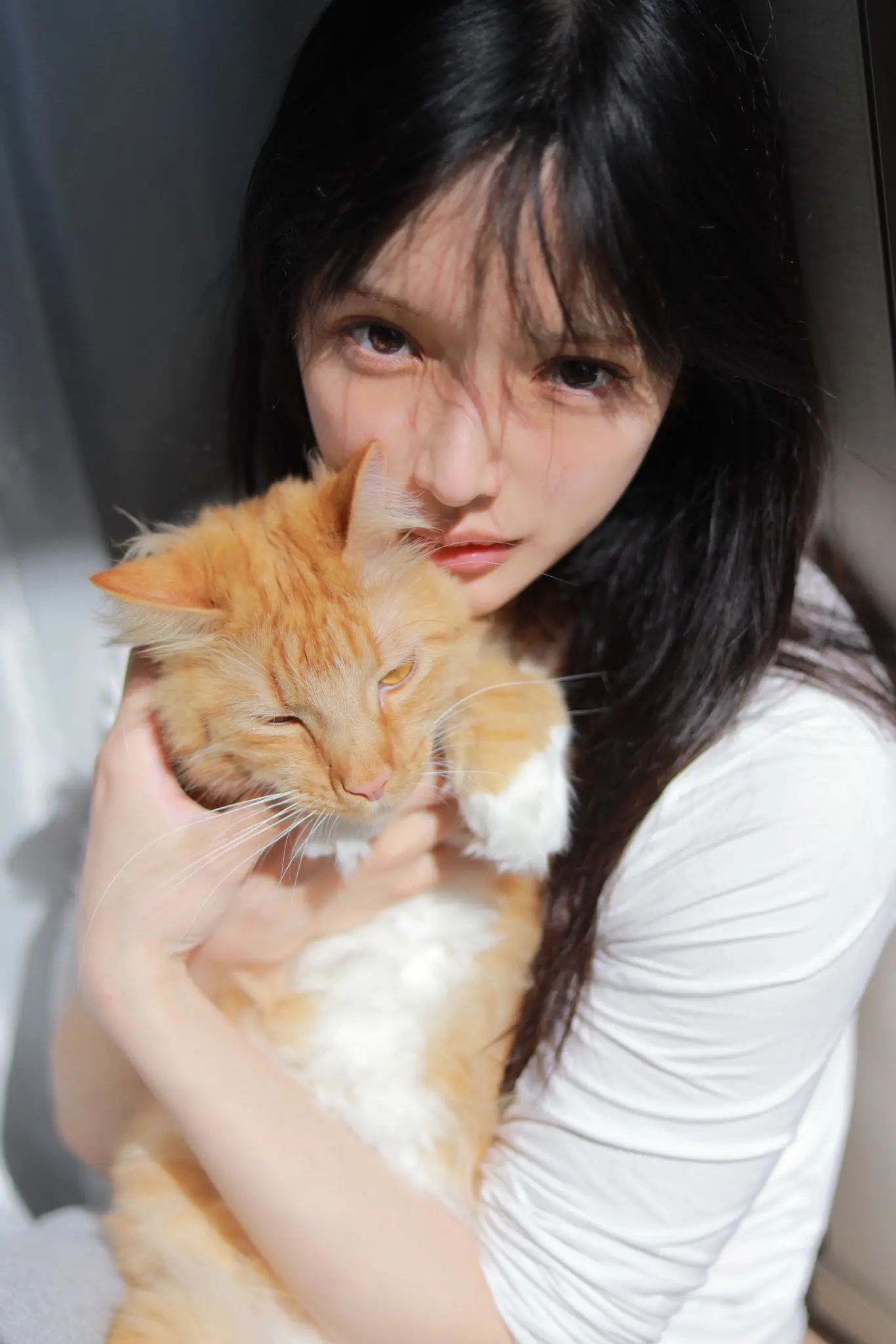 喵(>^ω^<)瞧好了，这是只有美女才有的起床色气ฅ^•ω•^ฅ❤︎