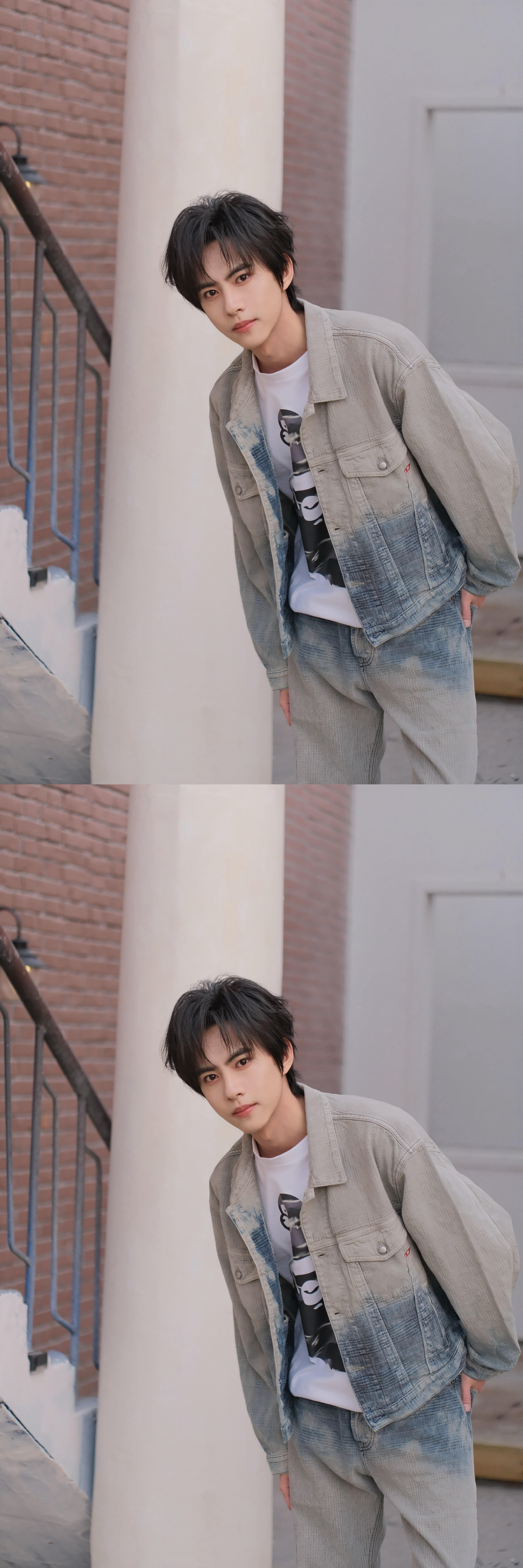 刘轩丞今日份新鲜营业，牛仔套装好帅好帅啊，多多营业啊