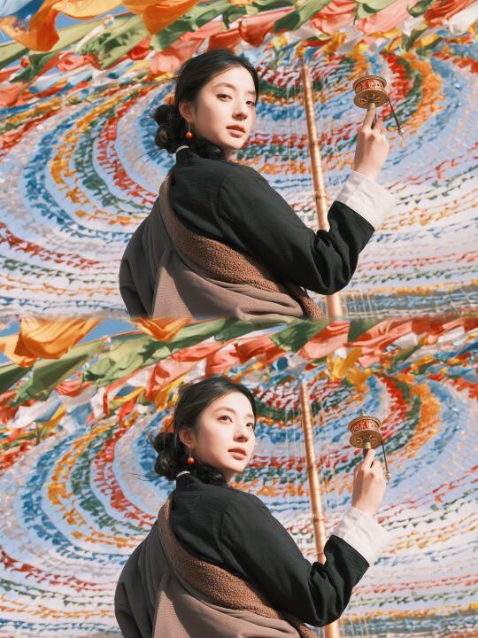 我在经幡下祈祷 愿 你我所愿皆成真