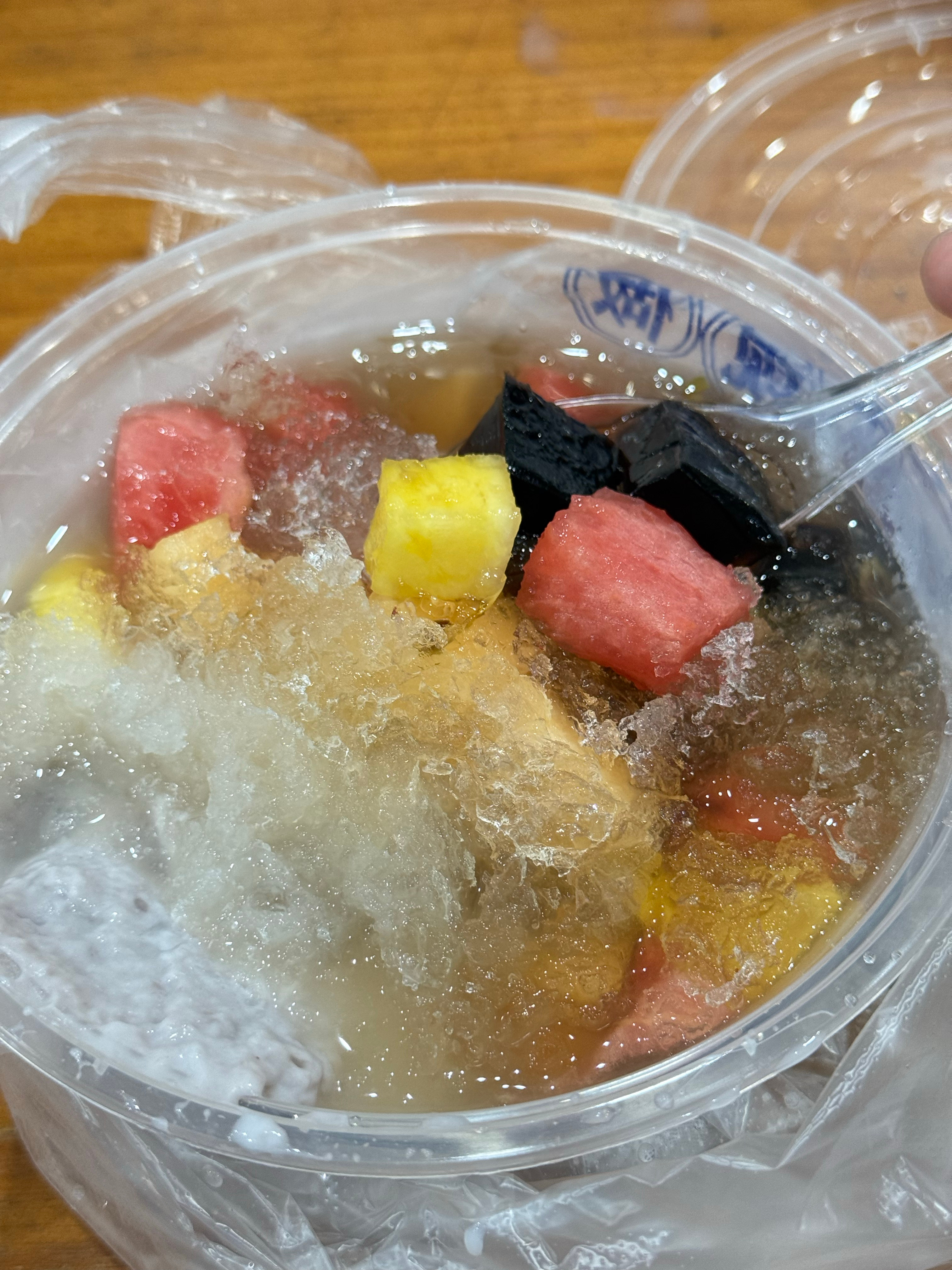 吃到了厦门最好吃的四果汤😋 