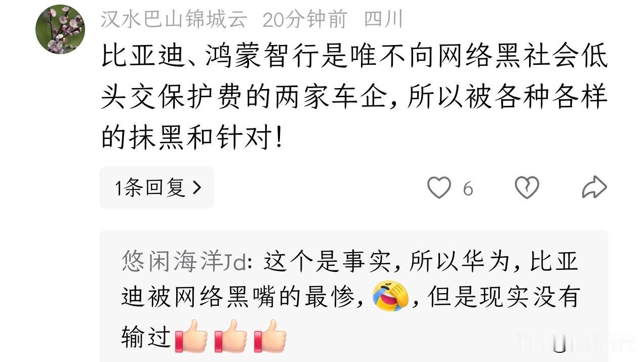 还是有区别的，比亚迪法务维权专业能力这方面跟它们的全球销量一样遥遥领先（现在微博