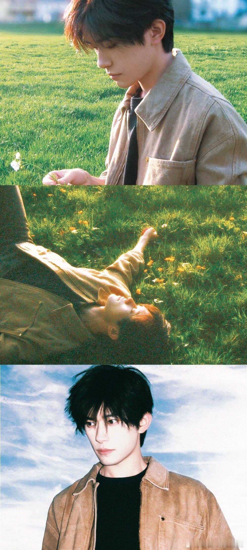 易烊千玺抬眸瞬间让易烊千玺穿黑西装的是天才易烊千玺到黑西装完全戳我心巴！镜头里他