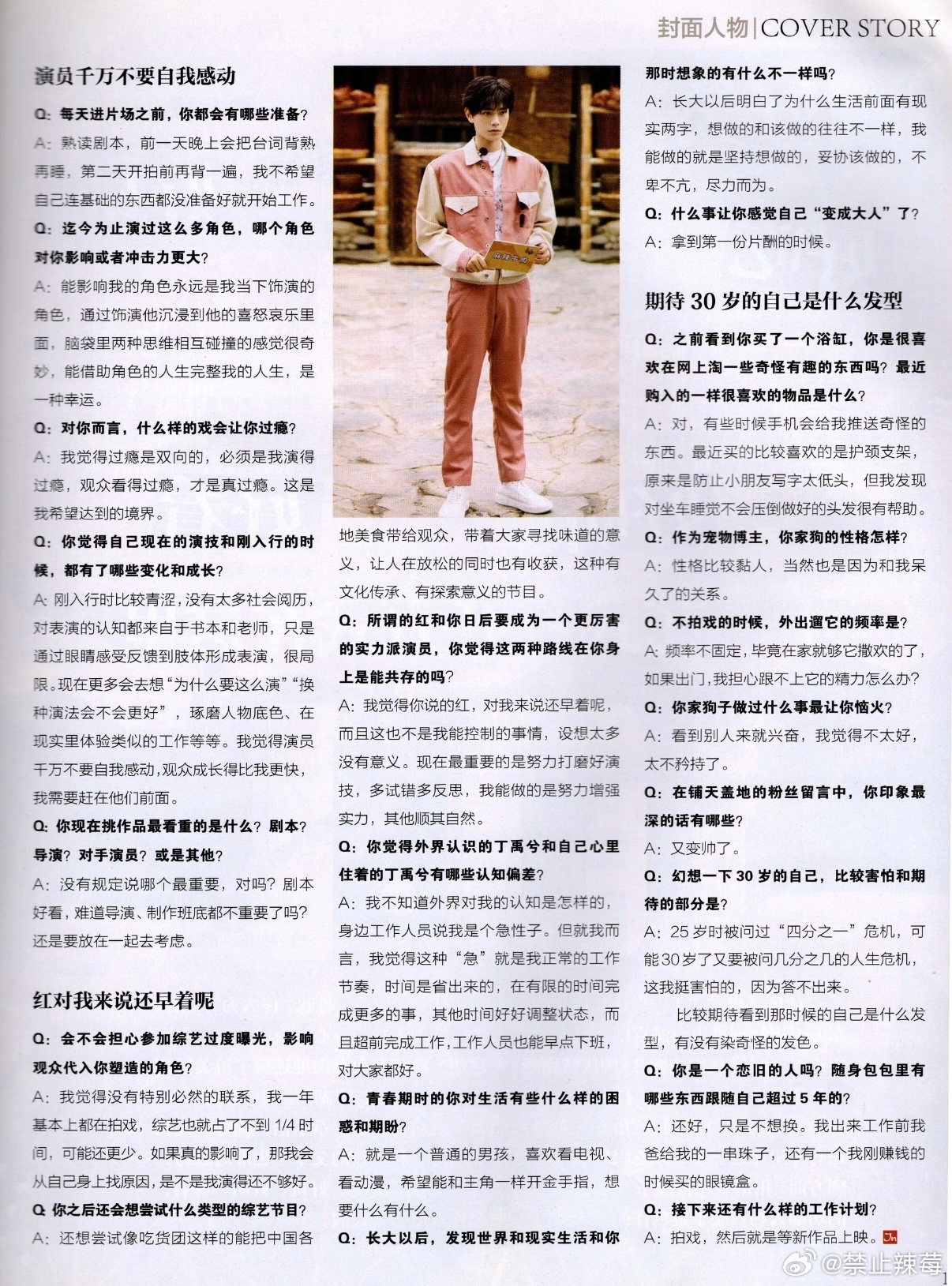 丁禹兮一爆之后才正式成立工作室 “观众成长的比我更快”谁懂这句话的含金量（202